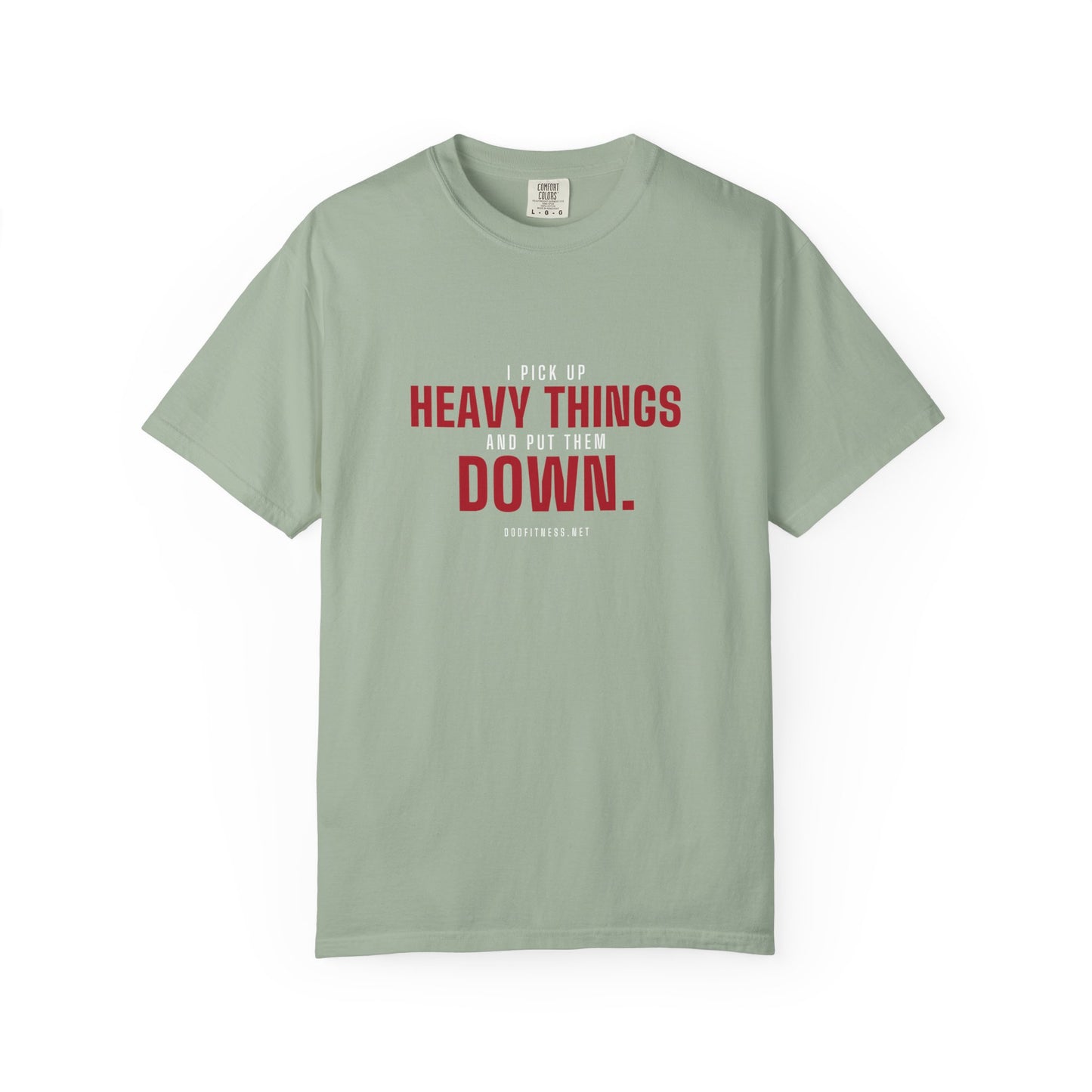 DoD Fitness - Heavy Things Men's Tee