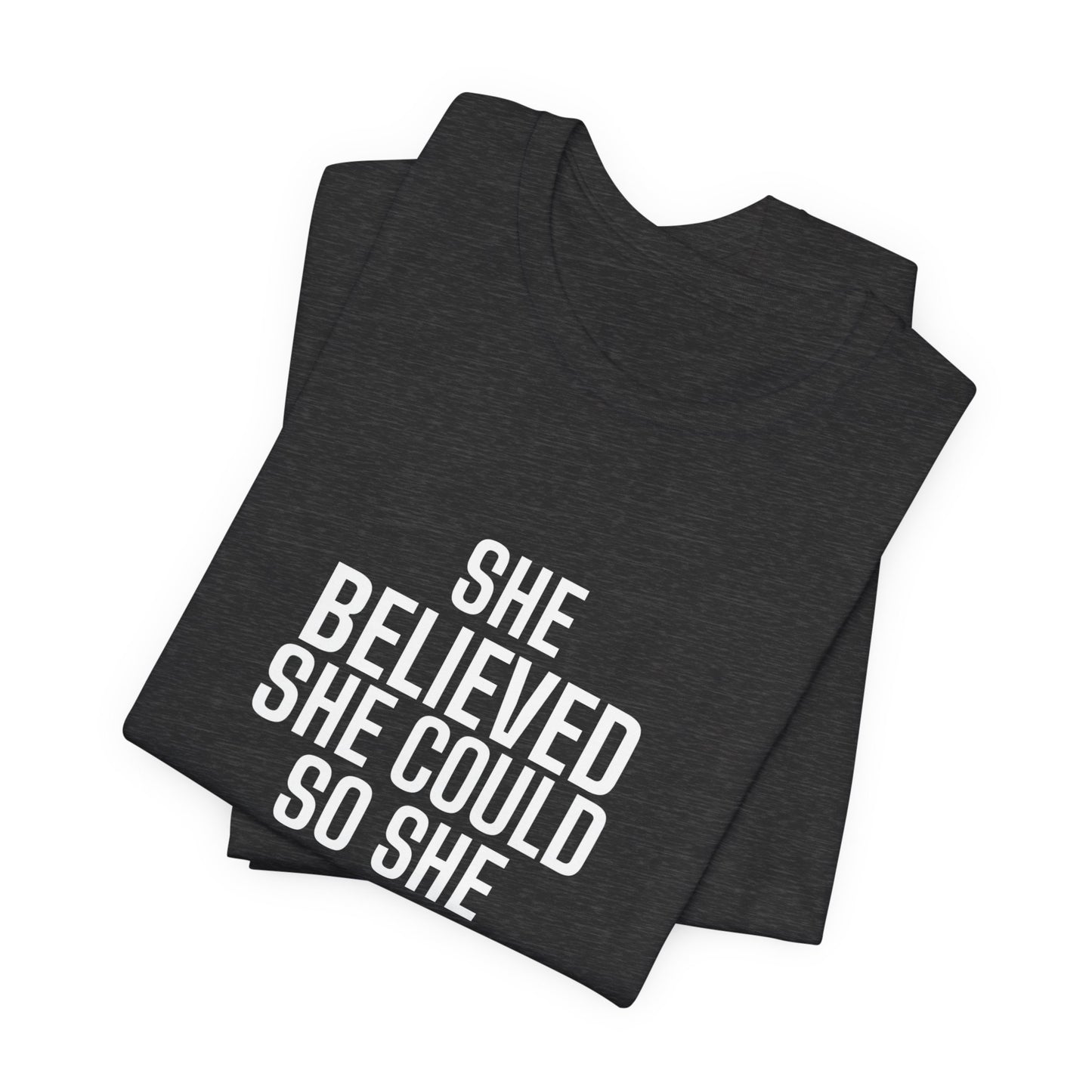 DoD Fitness - She Believed Tee