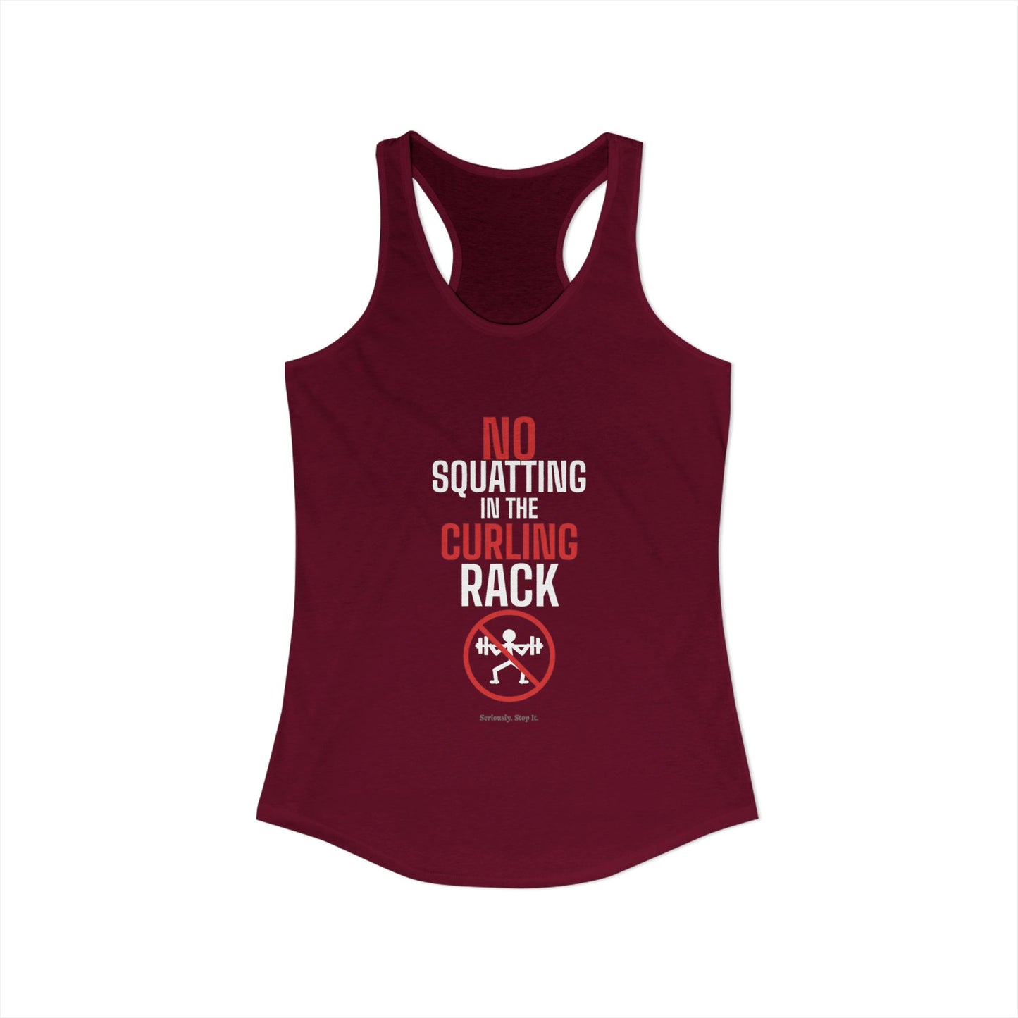 DoD Fitness - Curling Rack Women's Tank
