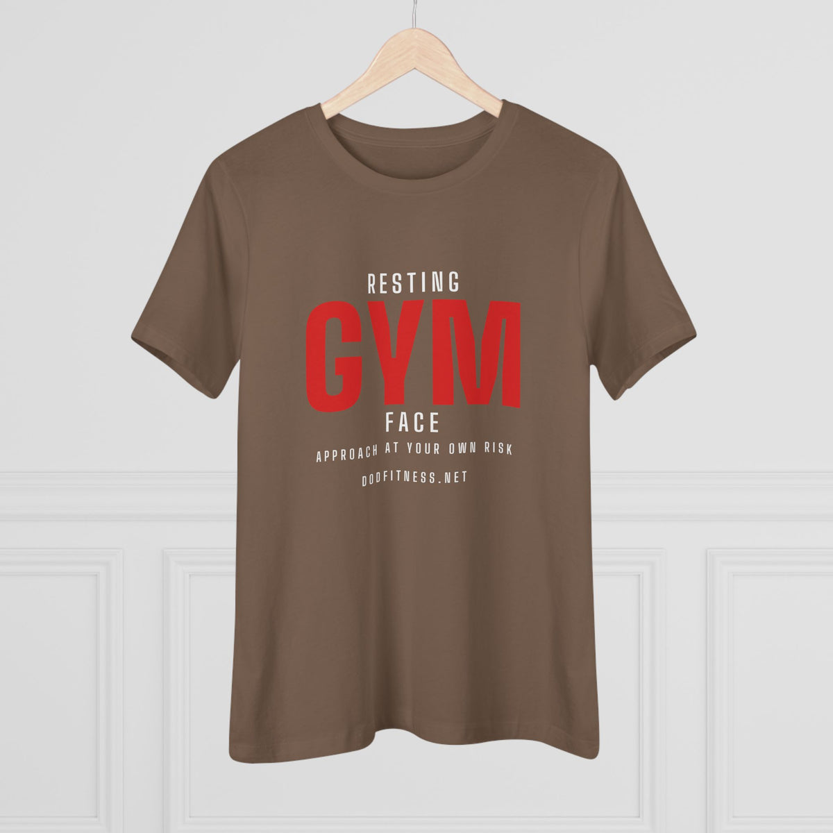 DoD Fitness - Resting Gym Face Women's Tee