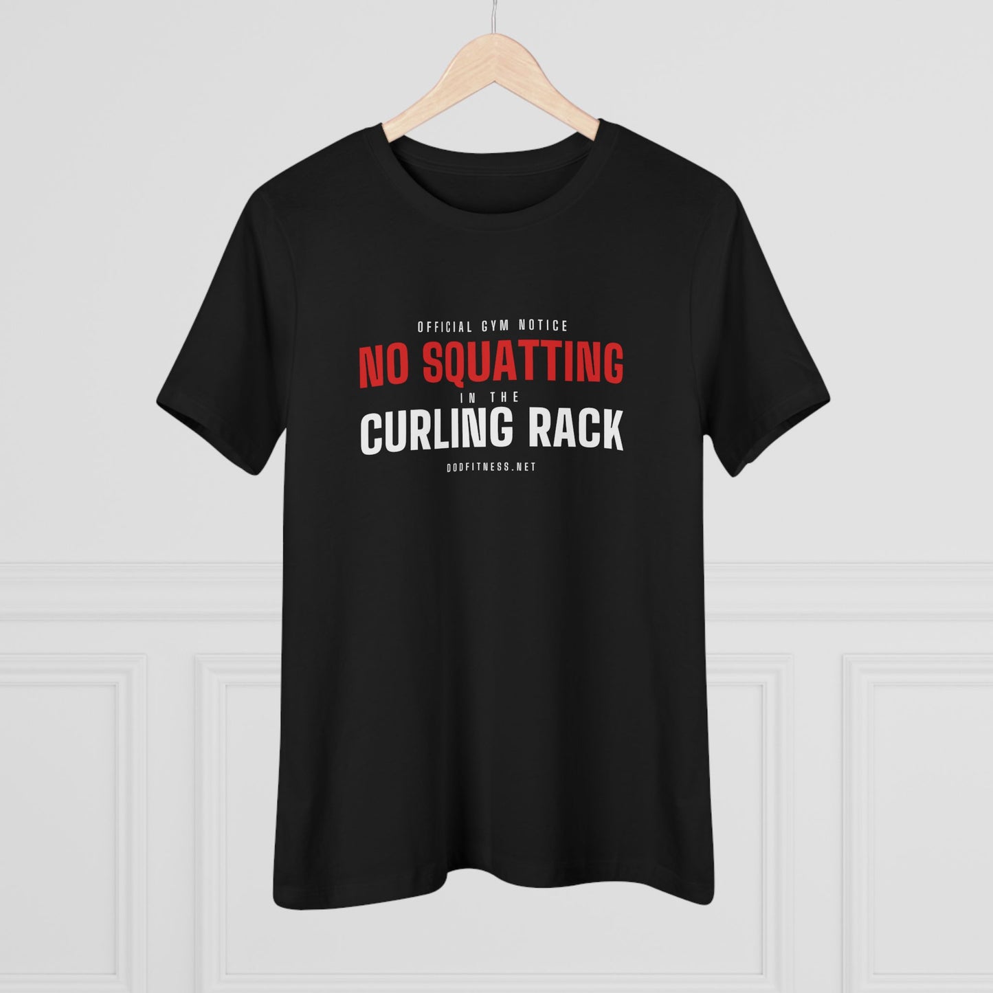 DoD Fitness - Curling Rack Women's Tee