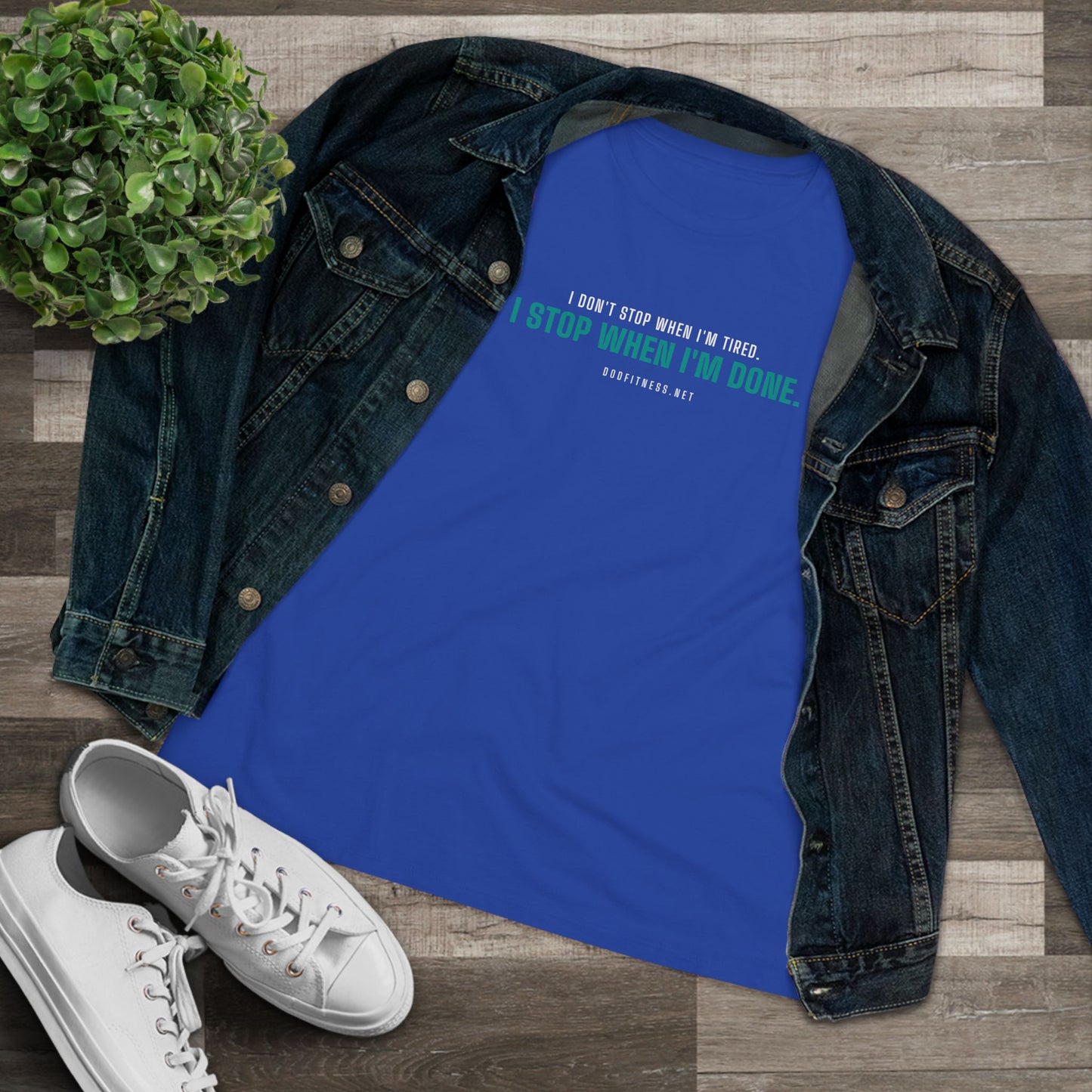 DoD Fitness - Tired Women's Tee