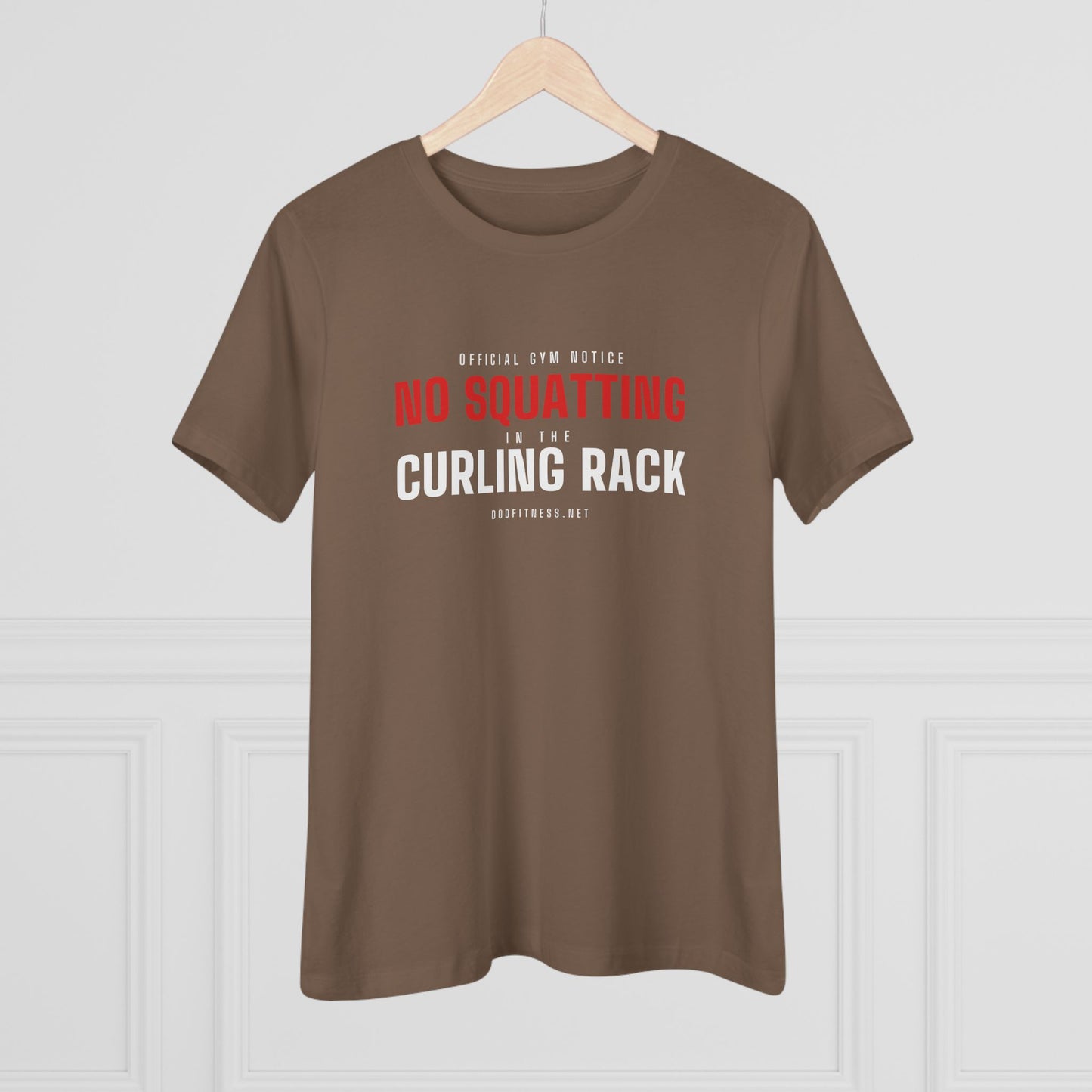 DoD Fitness - Curling Rack Women's Tee
