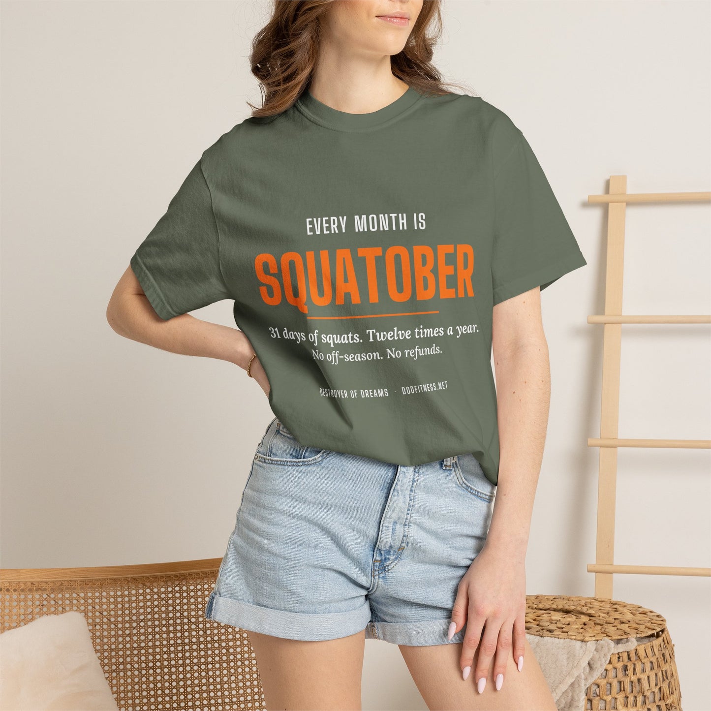 DoD Fitness - Squatober Men's Tee
