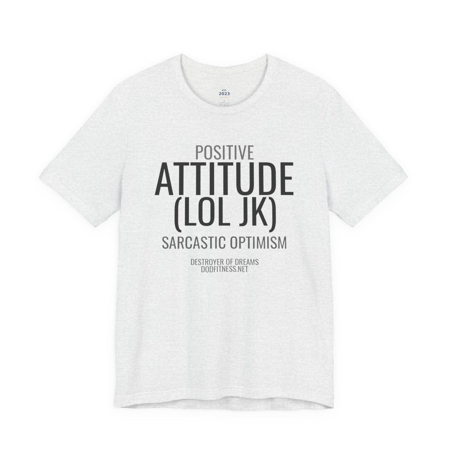 DoD Fitness - Attitude Women's Tee
