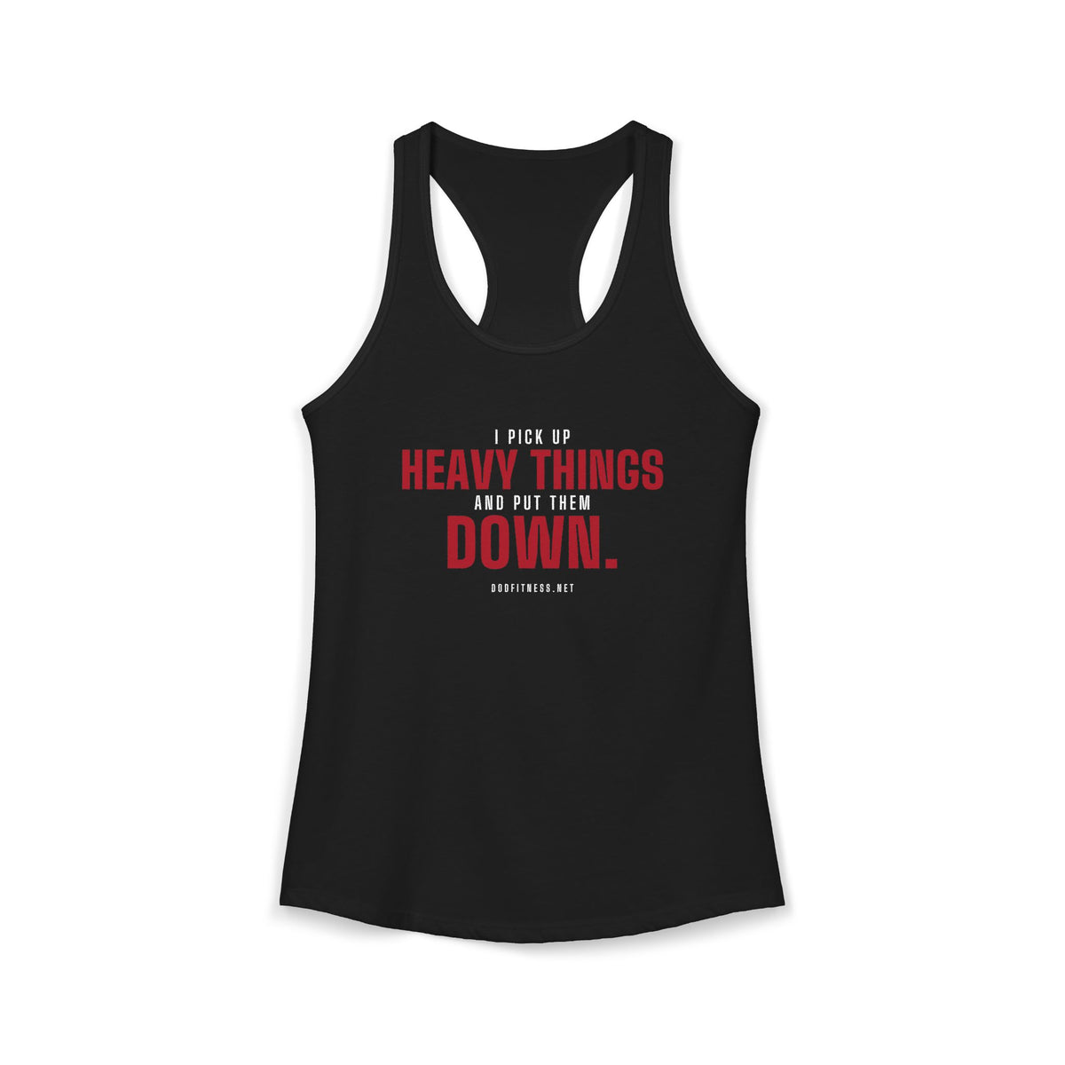 DoD Fitness - Heavy Things Women's Tank