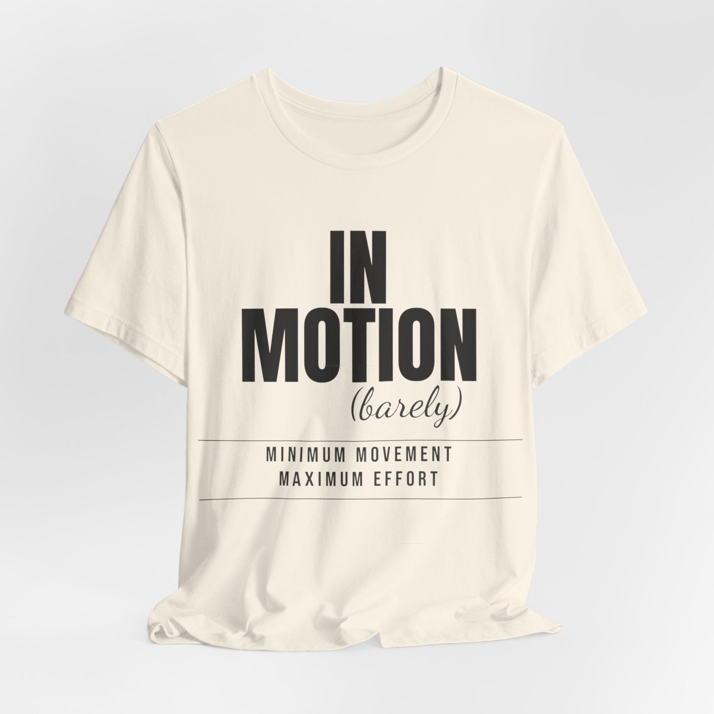 DoD Fitness - In Motion - Barely Moving Men's Tee