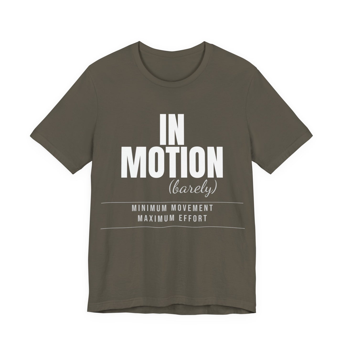 DoD Fitness - In Motion - Barely Moving Men's Tee