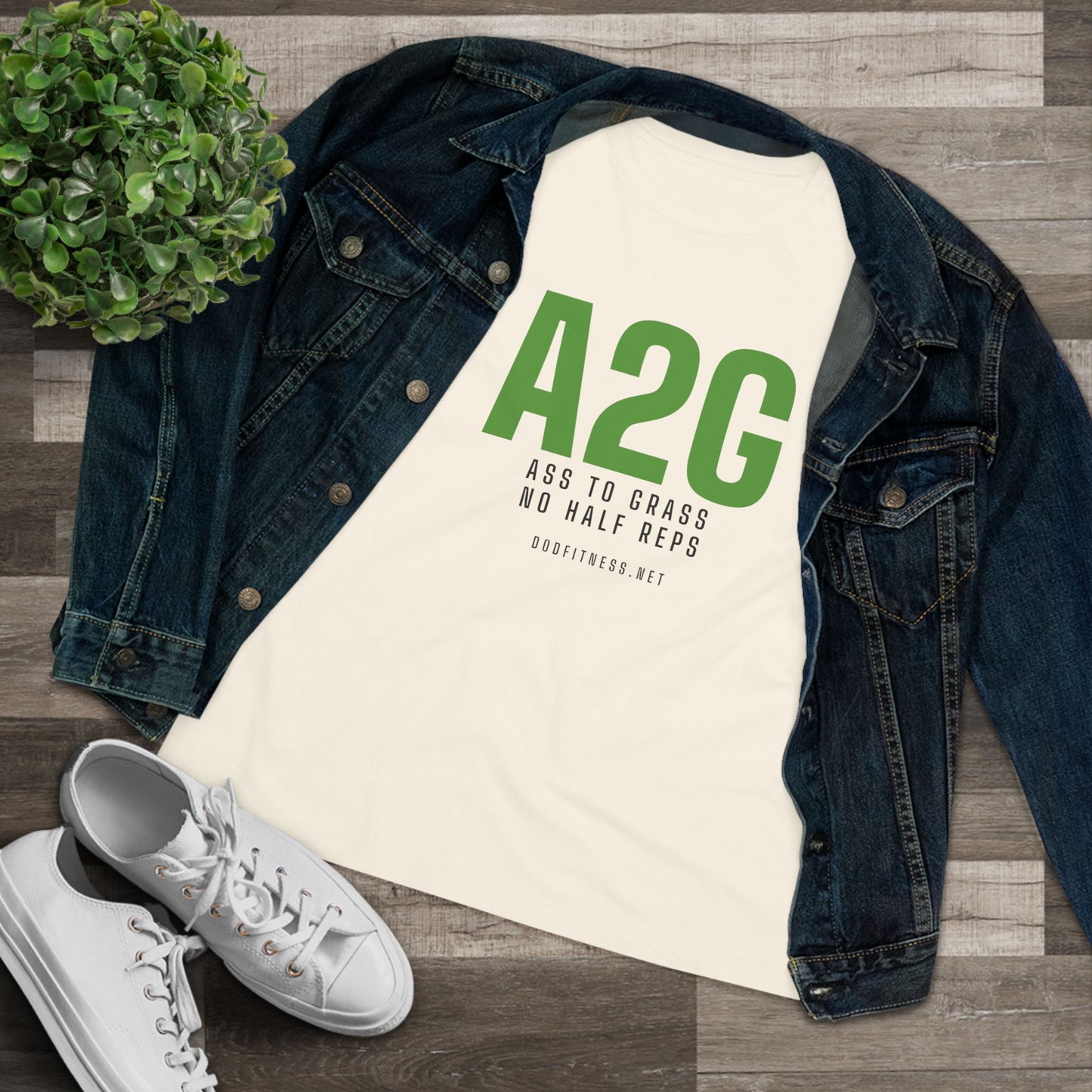DoD Fitness - A2G - No Half Reps Women's Tee