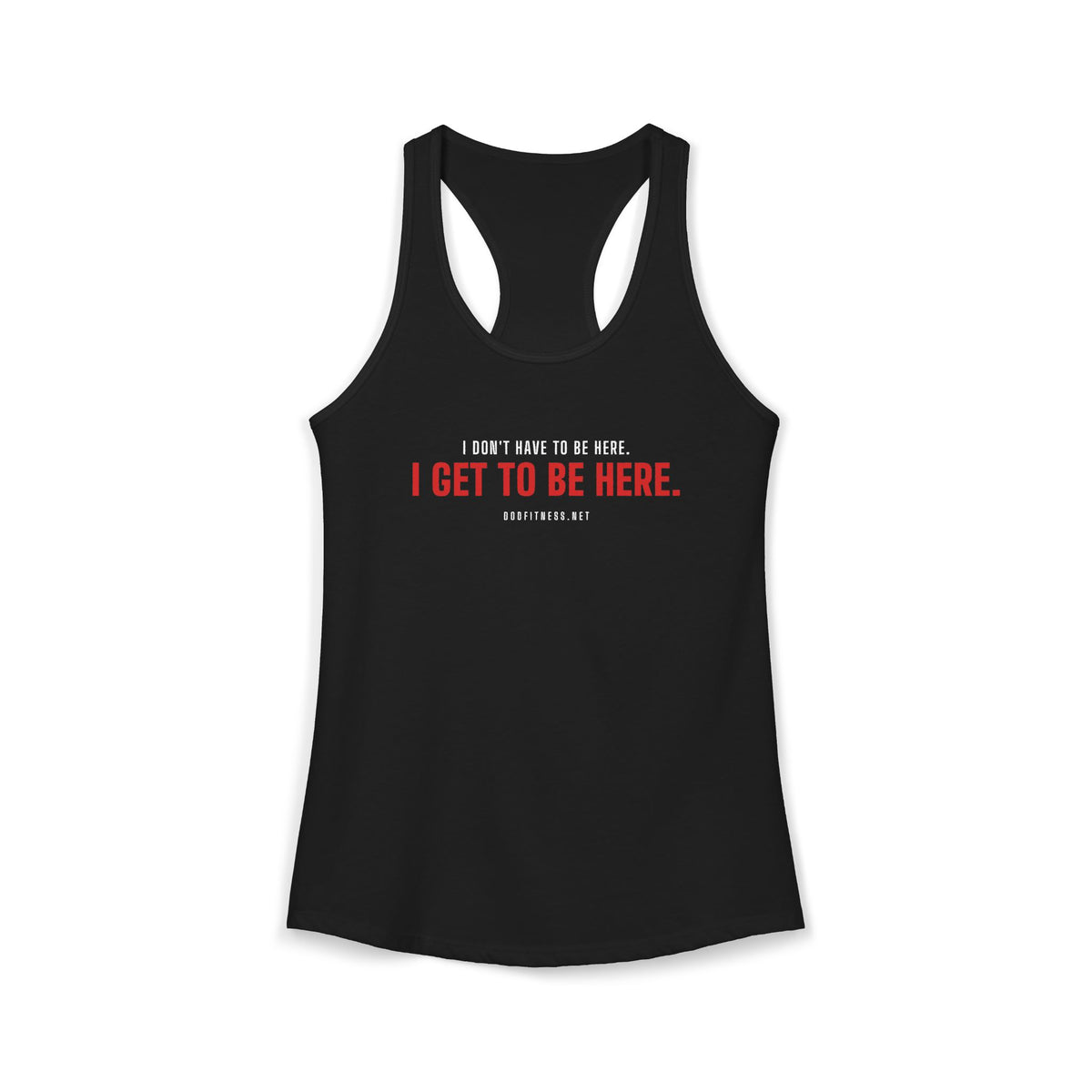 Have Get women's racerback tank - funny gym tank by DoD Fitness