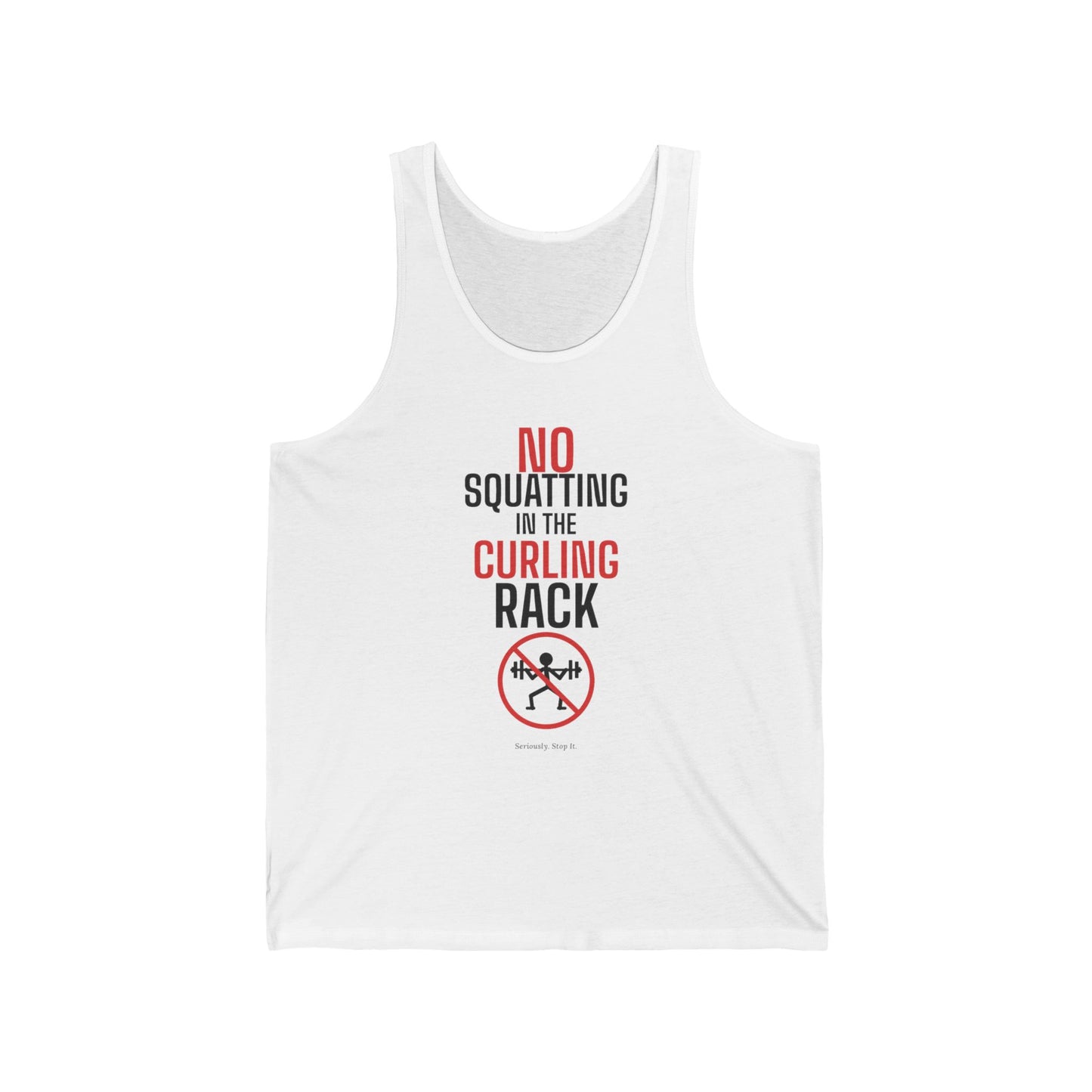 DoD Fitness - Curling Rack Tank