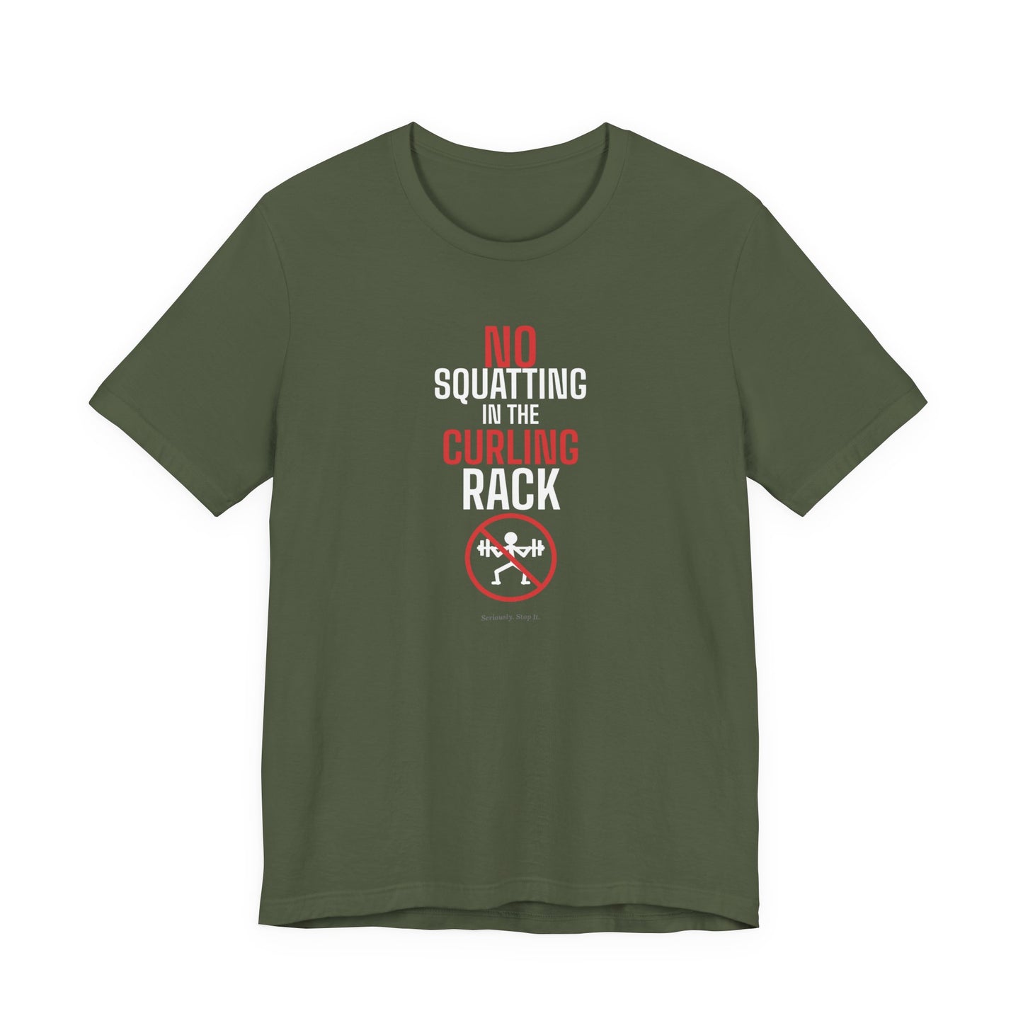DoD Fitness - Curling Rack Tee