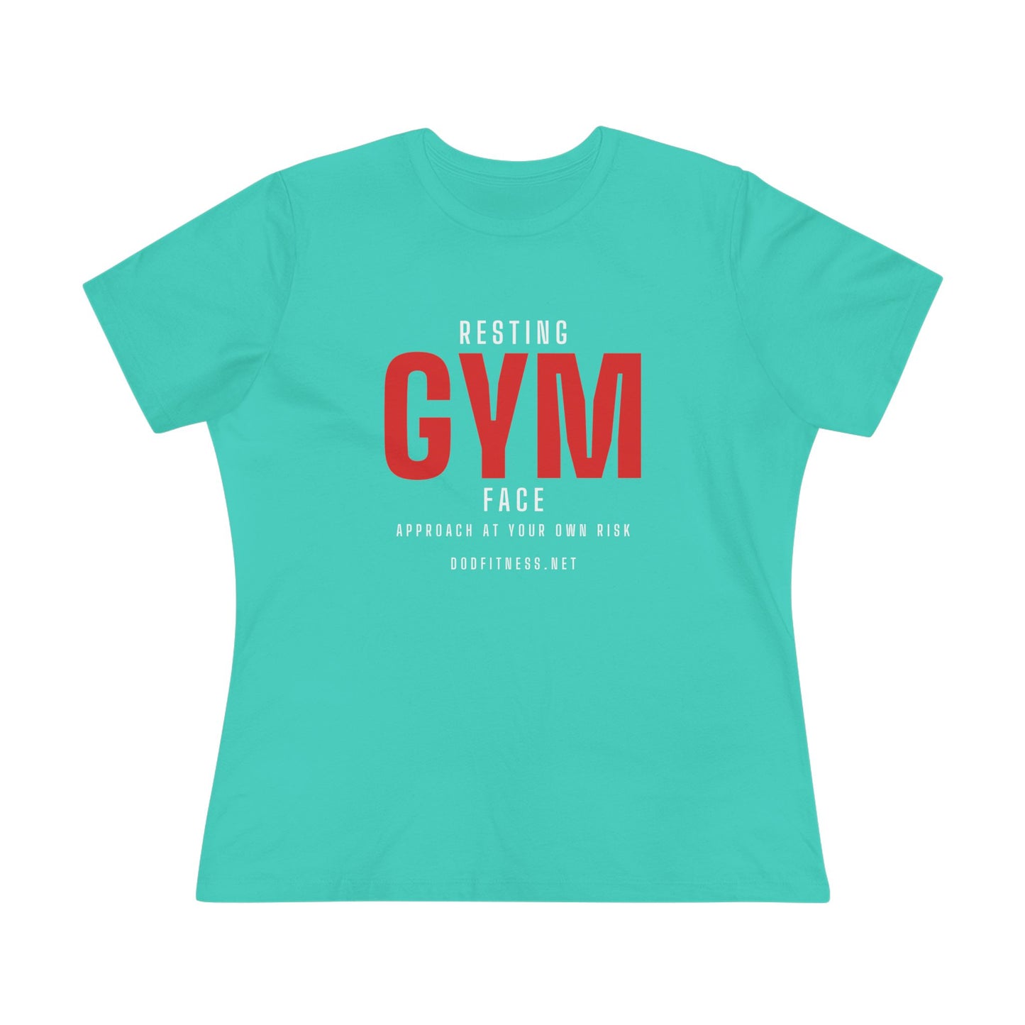 DoD Fitness - Resting Gym Face Women's Tee