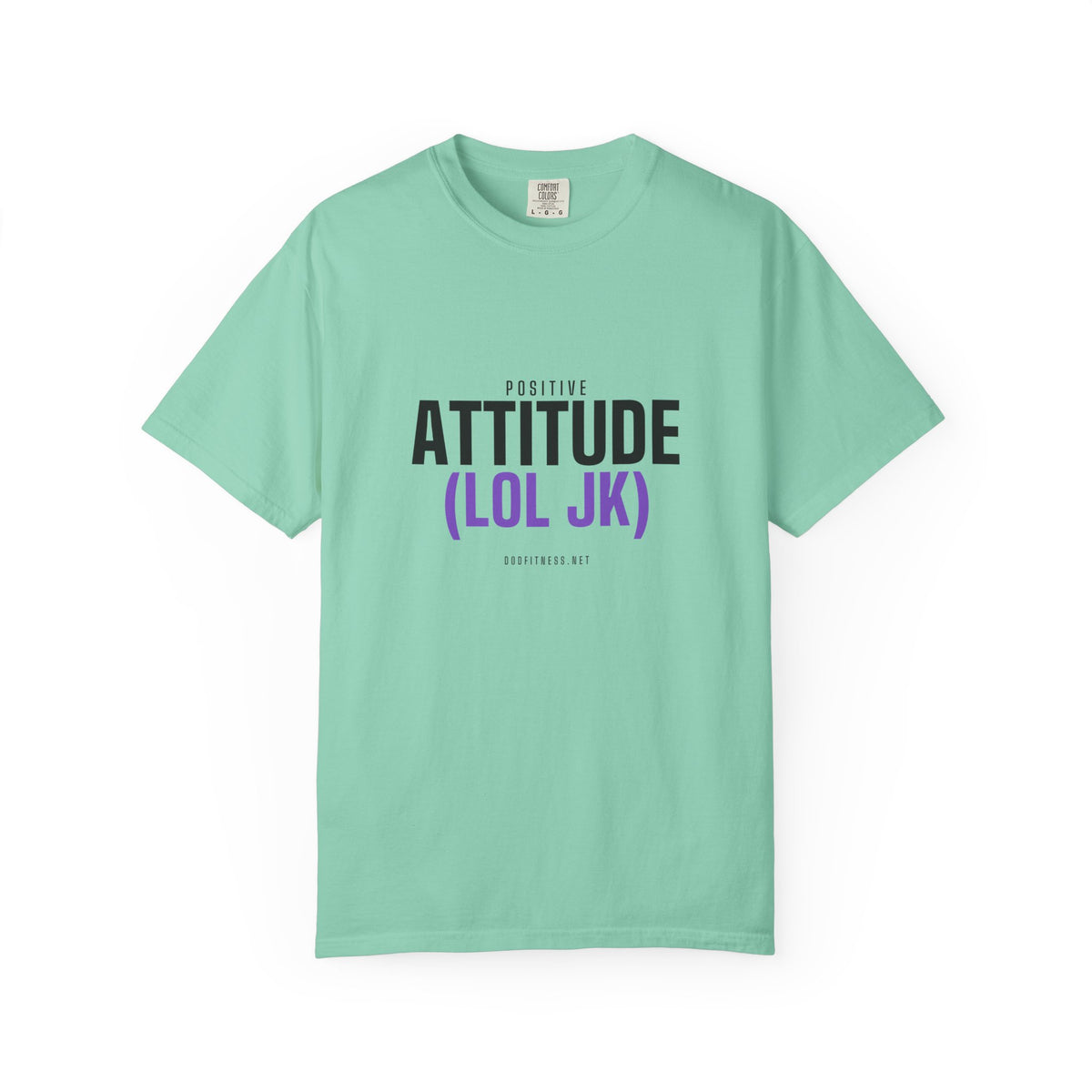 Attitude men's tee - funny gym shirt by DoD Fitness