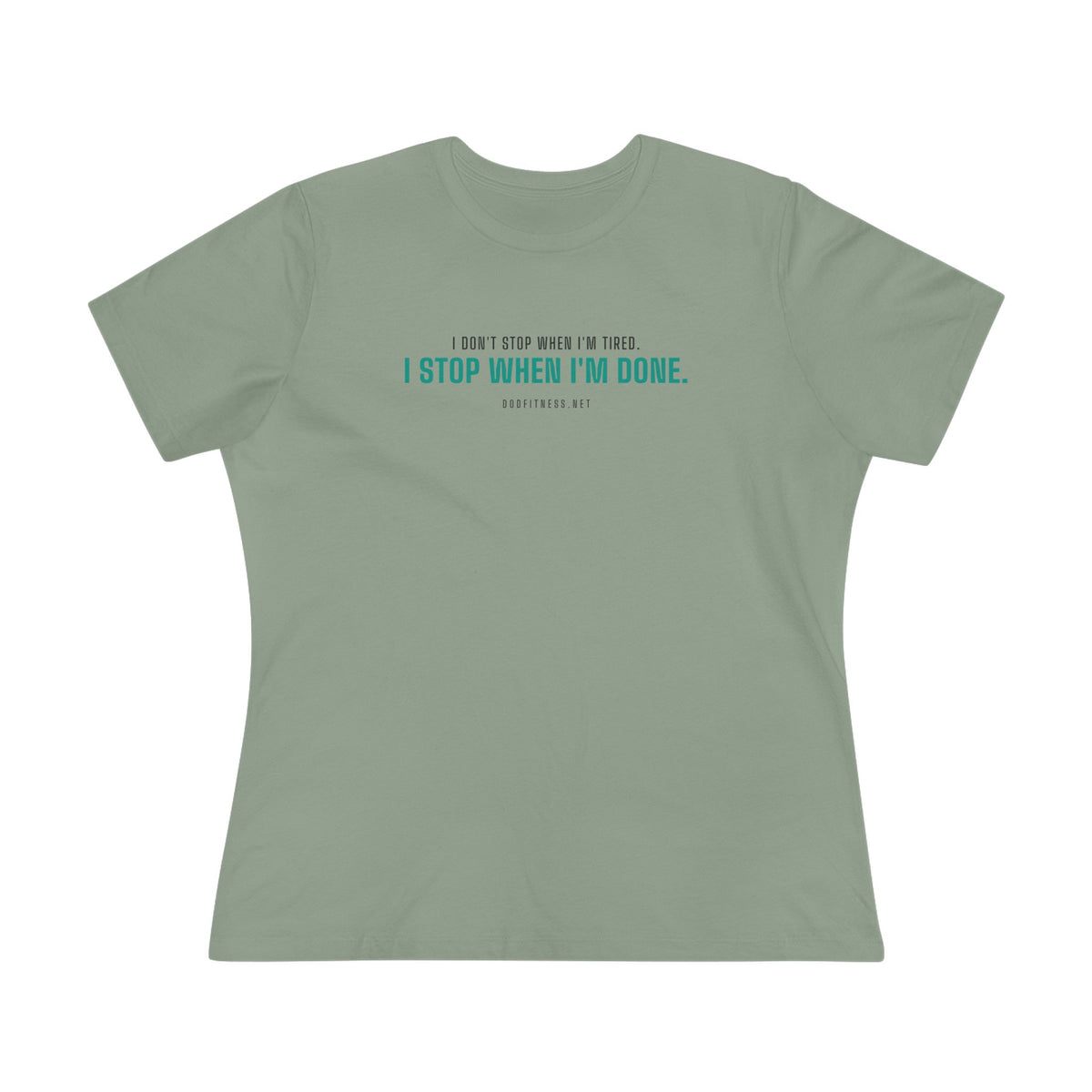 DoD Fitness - Tired Women's Tee