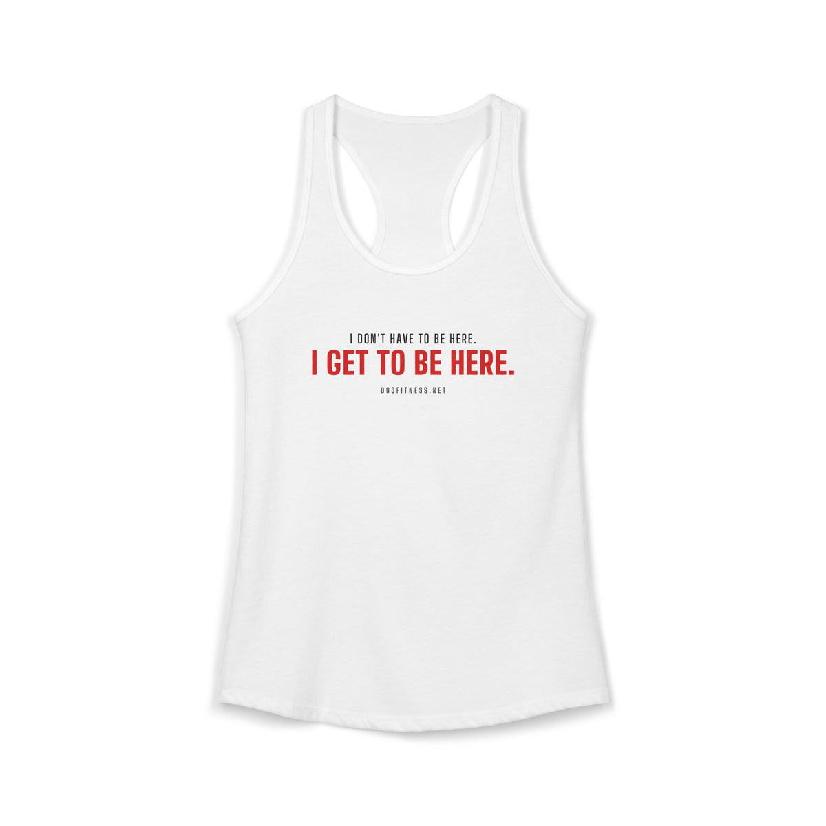 Have Get women's racerback tank - funny gym tank by DoD Fitness