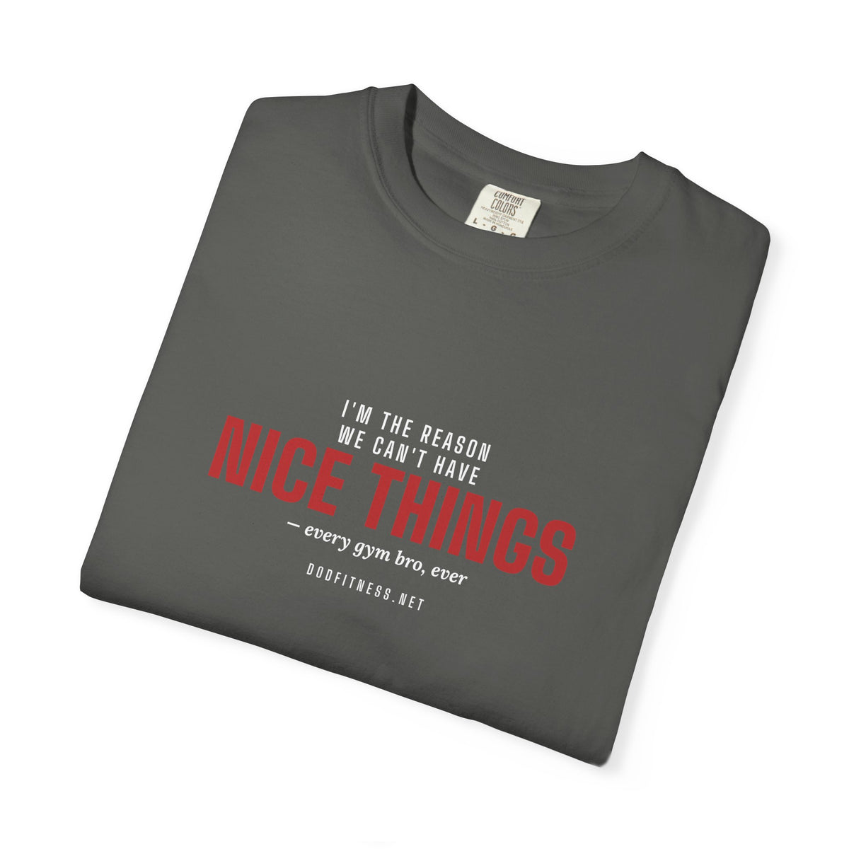 DoD Fitness - Nice Things Men's Tee