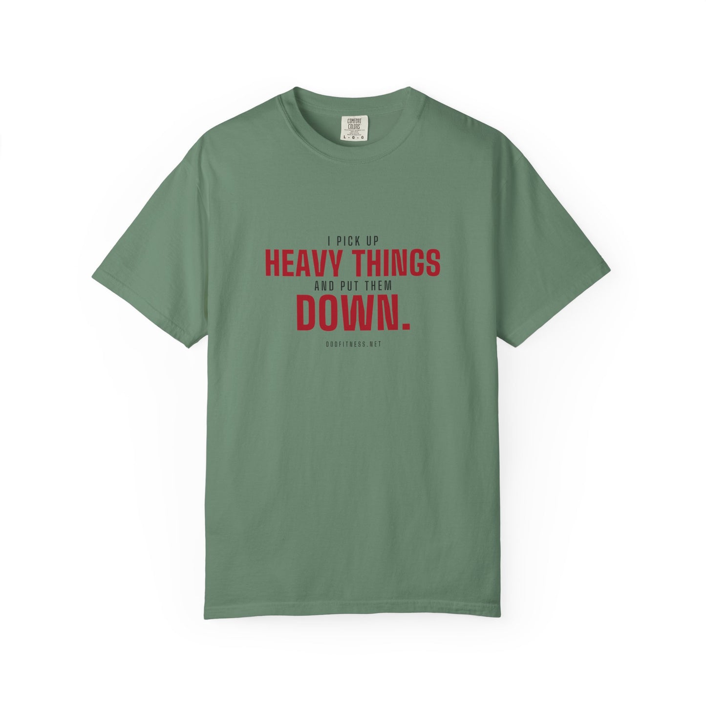 DoD Fitness - Heavy Things Men's Tee