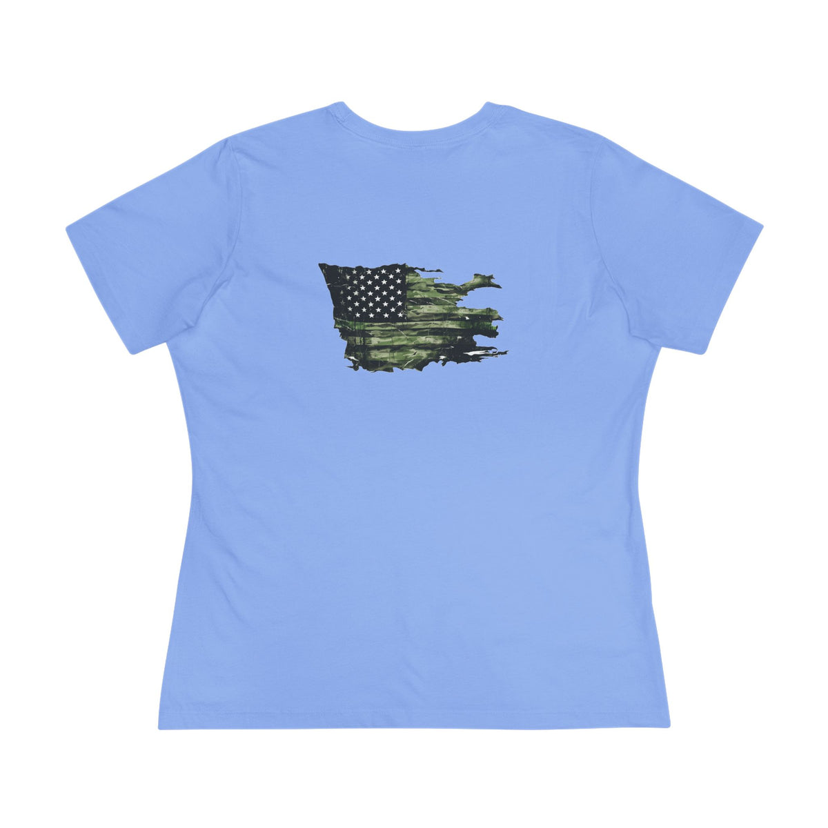 United We Serve - Military women's tee - funny gym shirt by DoD Fitness