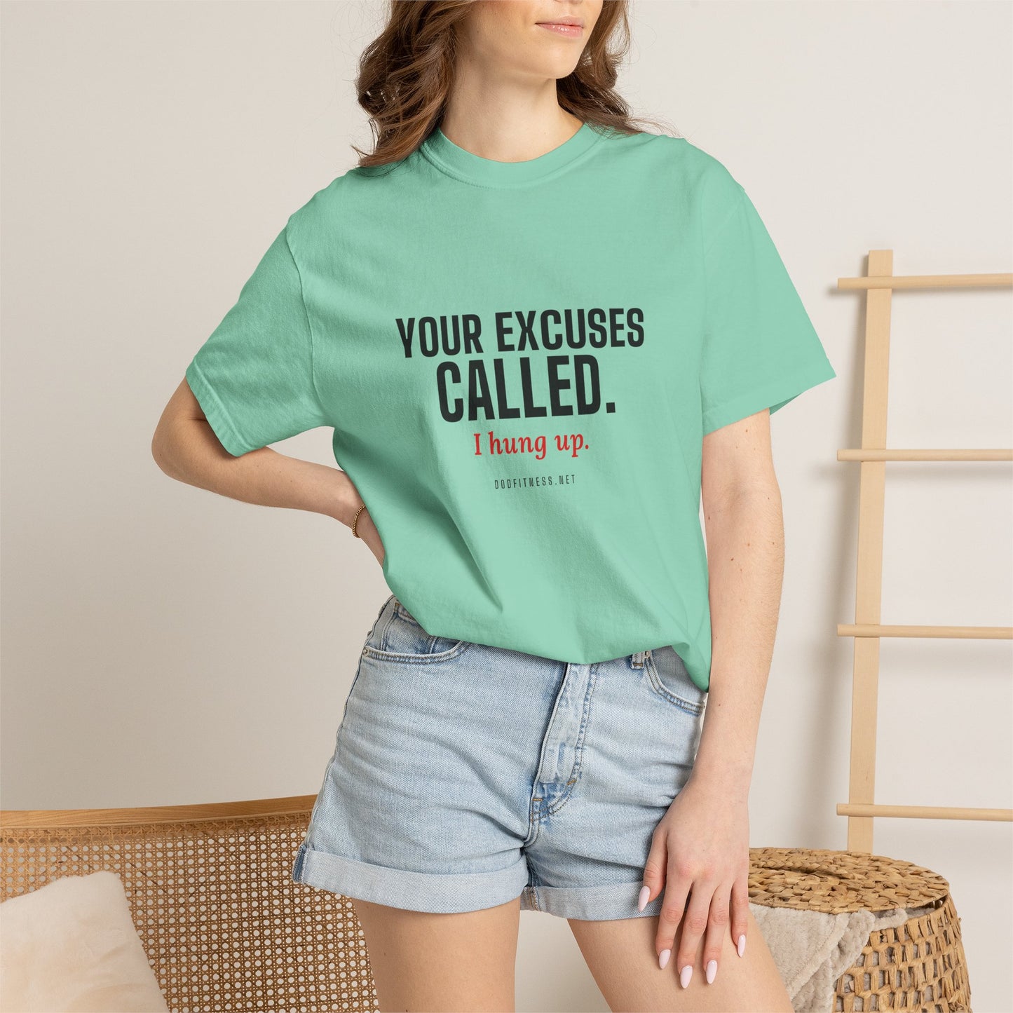 DoD Fitness - Excuses Called Men's Tee
