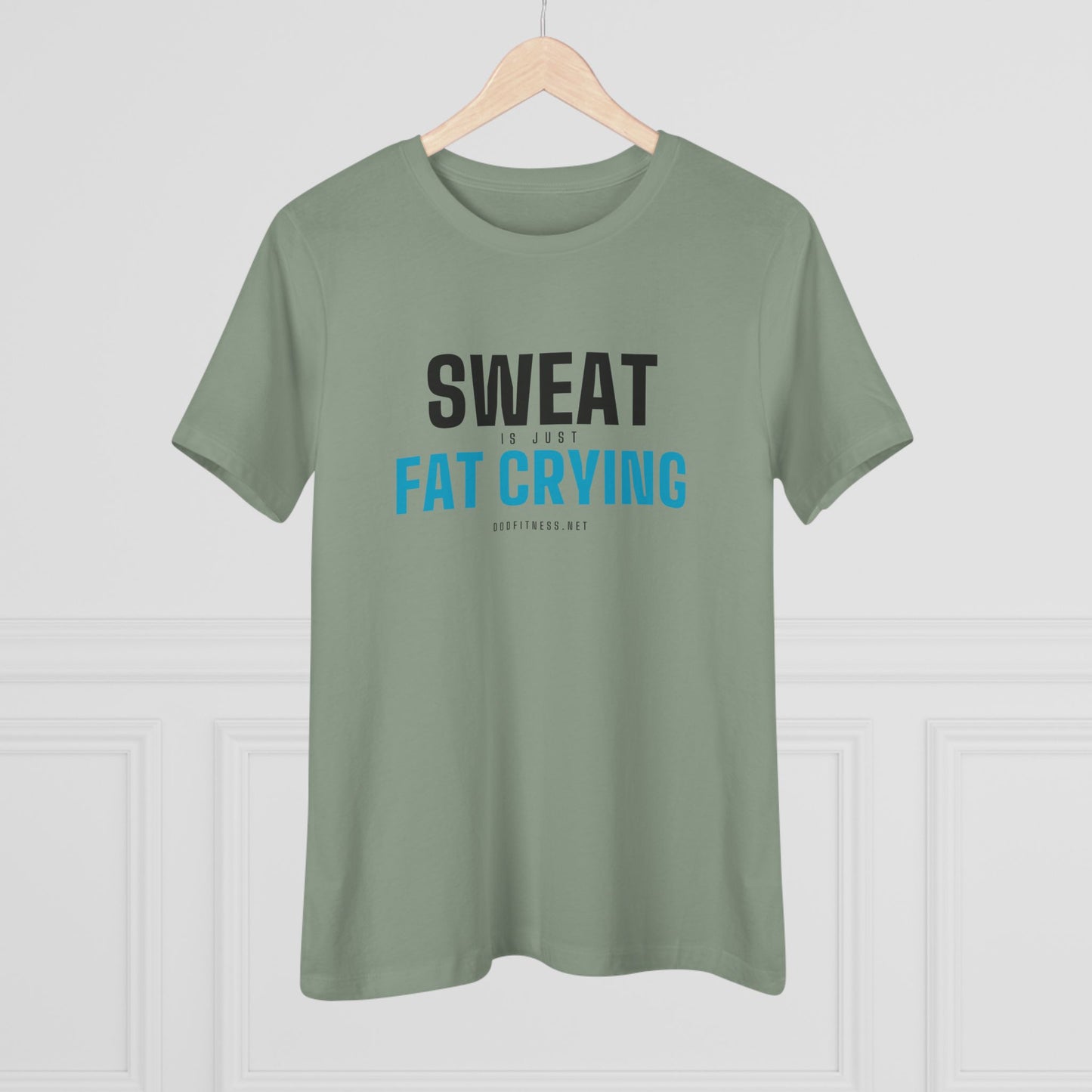 DoD Fitness - Fat Crying Frown Women's Tee