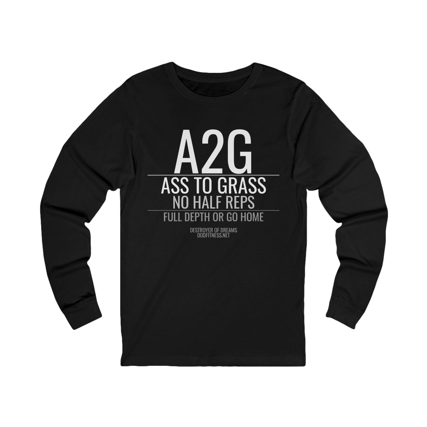 DoD Fitness - A2G - No Half Reps LS