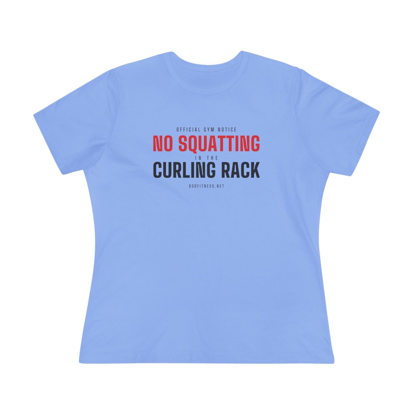 DoD Fitness - Curling Rack Women's Tee