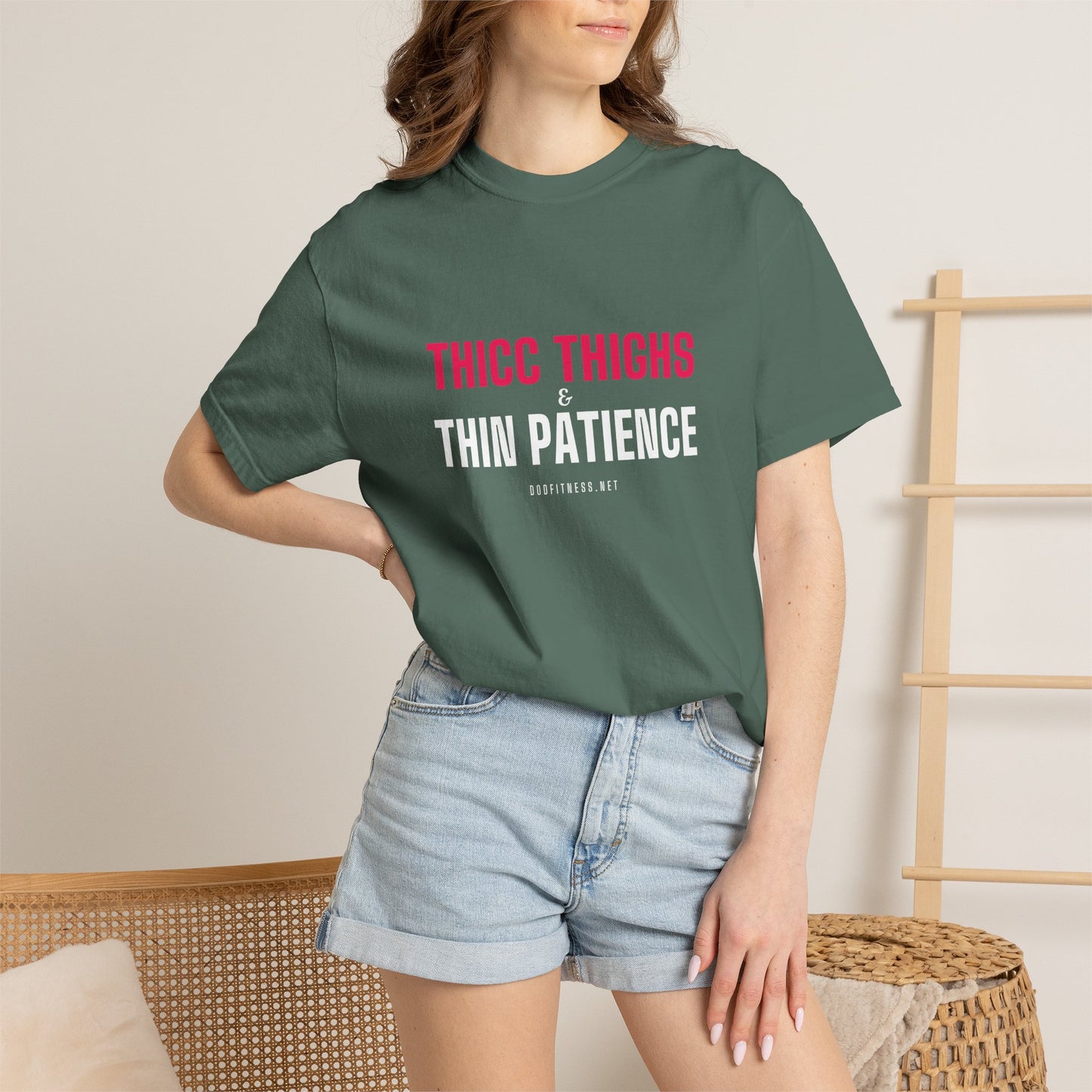 DoD Fitness - Thicc Thighs Men's Tee