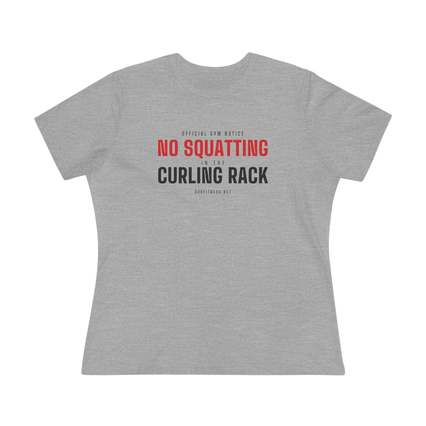 DoD Fitness - Curling Rack Women's Tee