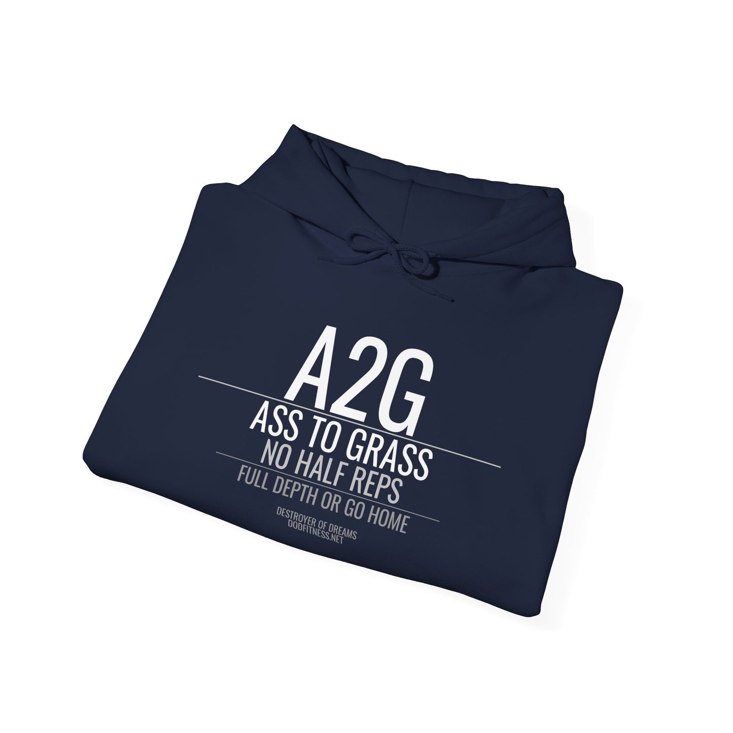 DoD Fitness - A2G - No Half Reps Hoodie