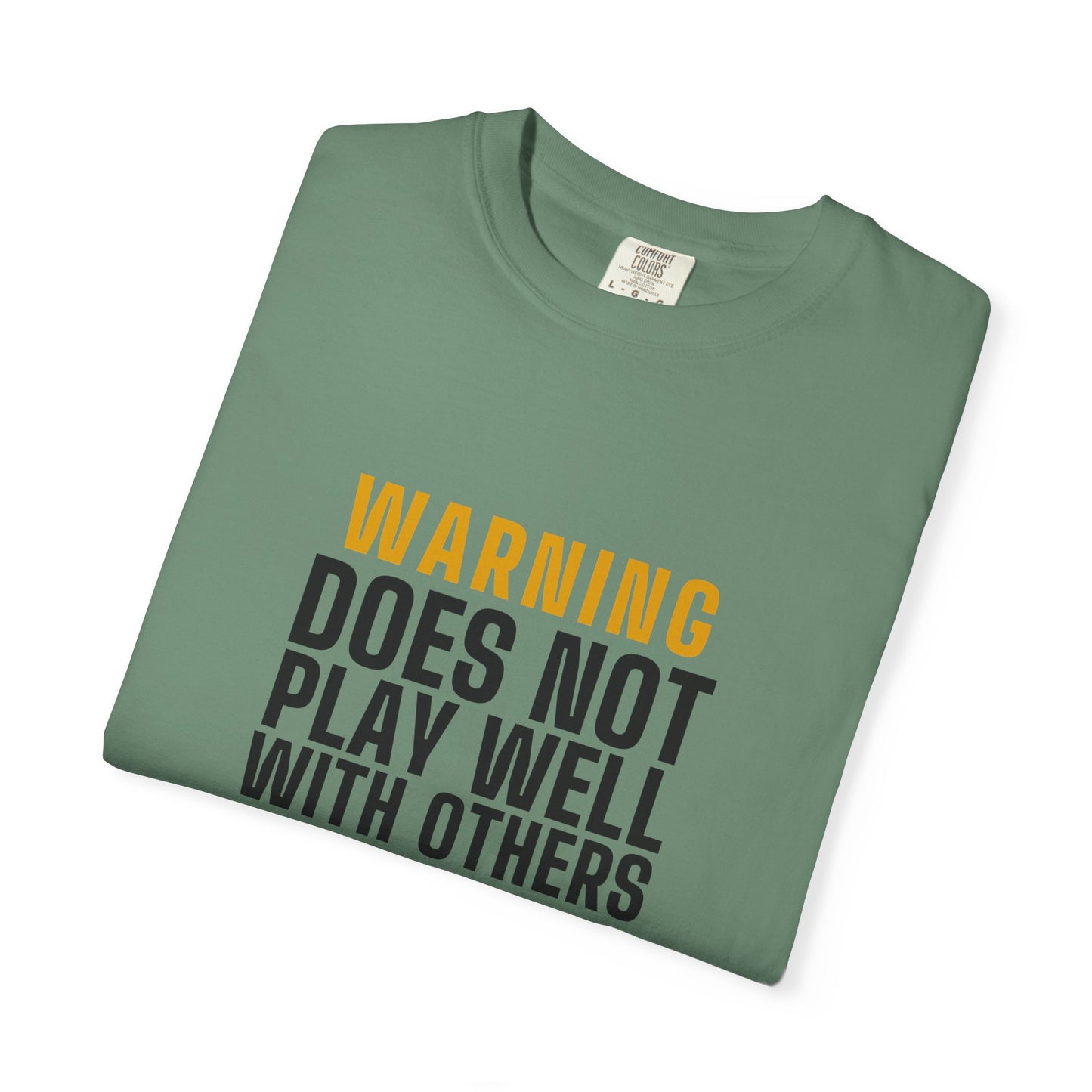DoD Fitness - Warning Label Men's Tee