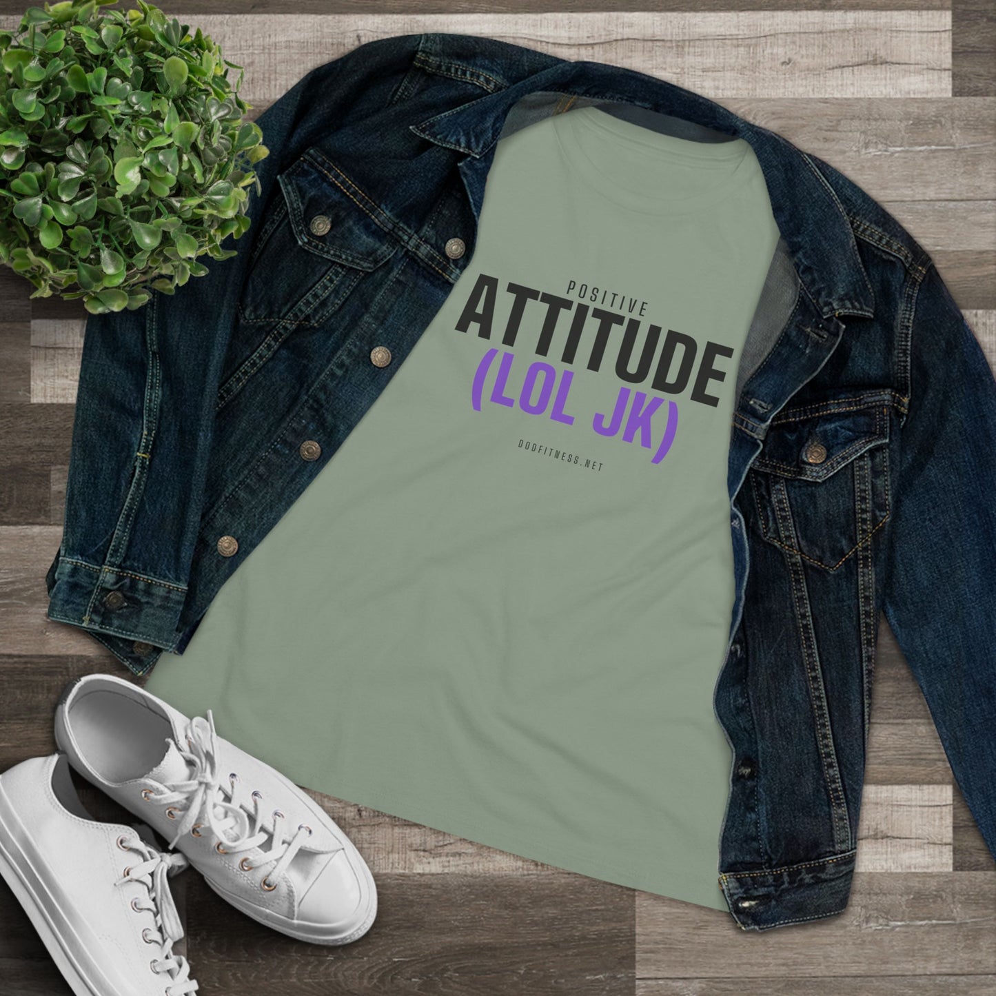 DoD Fitness - Attitude Women's Tee