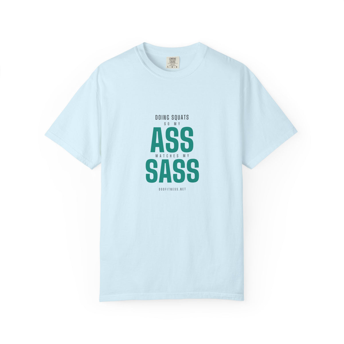 Ass Sass men's tee - funny gym shirt by DoD Fitness