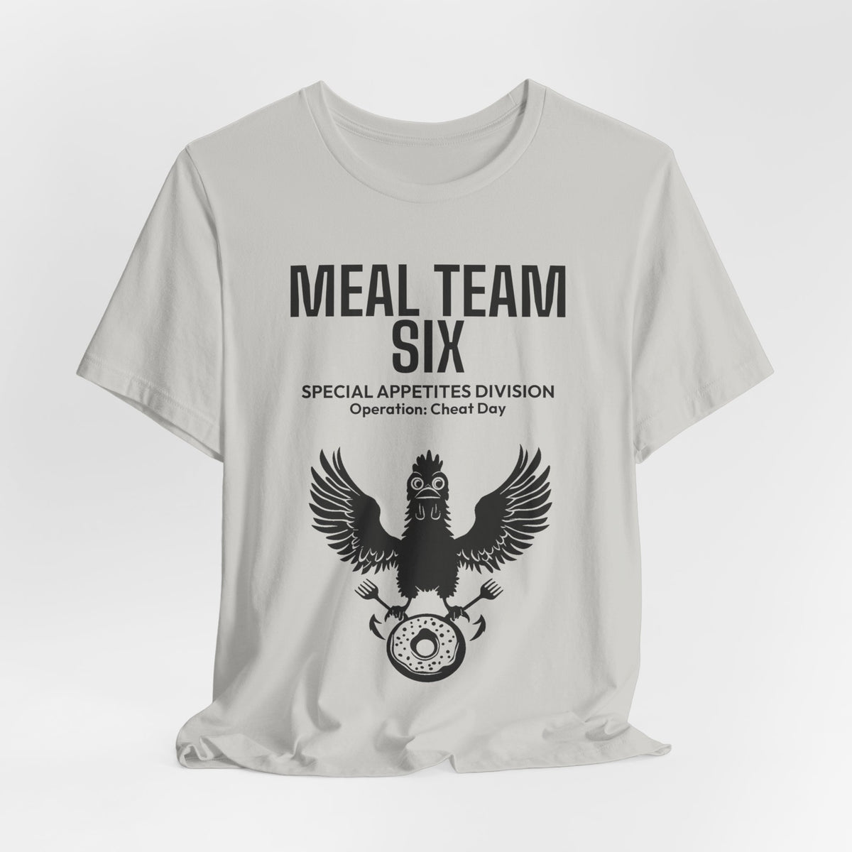 MEAL Team 6 - Operation: Cheat Day men's tee - funny gym shirt by DoD Fitness