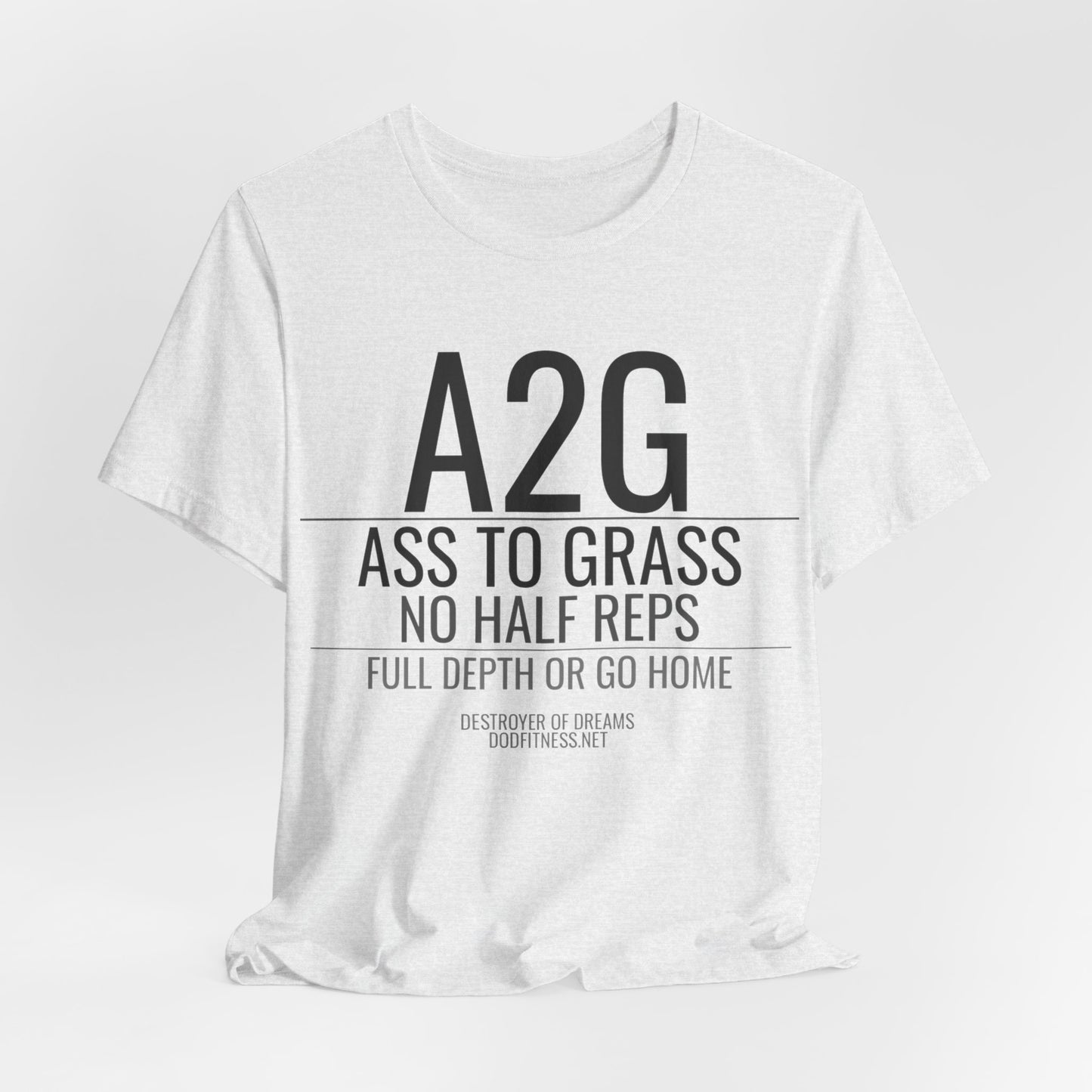 DoD Fitness - A2G - No Half Reps Men's Tee