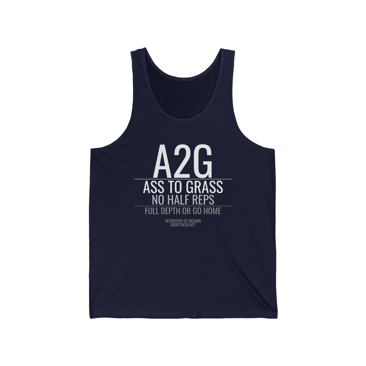 DoD Fitness - A2G - No Half Reps Men's Tank