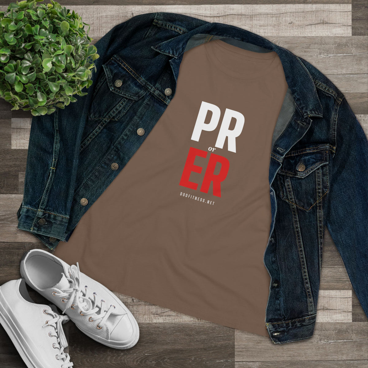 DoD Fitness - PR or ER Women's Tee