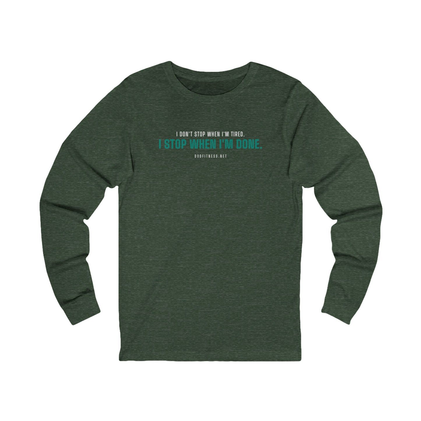 DoD Fitness - Tired Long Sleeve