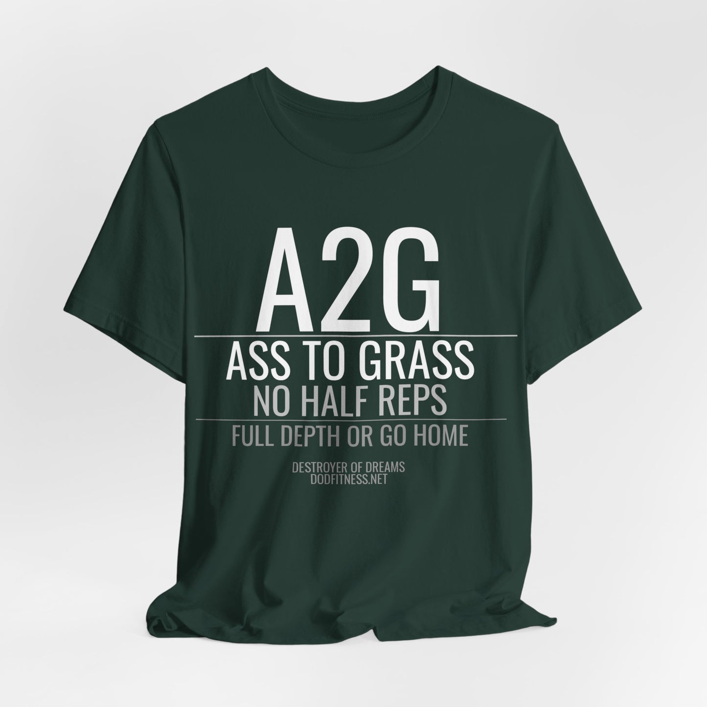 DoD Fitness - A2G - No Half Reps Men's Tee