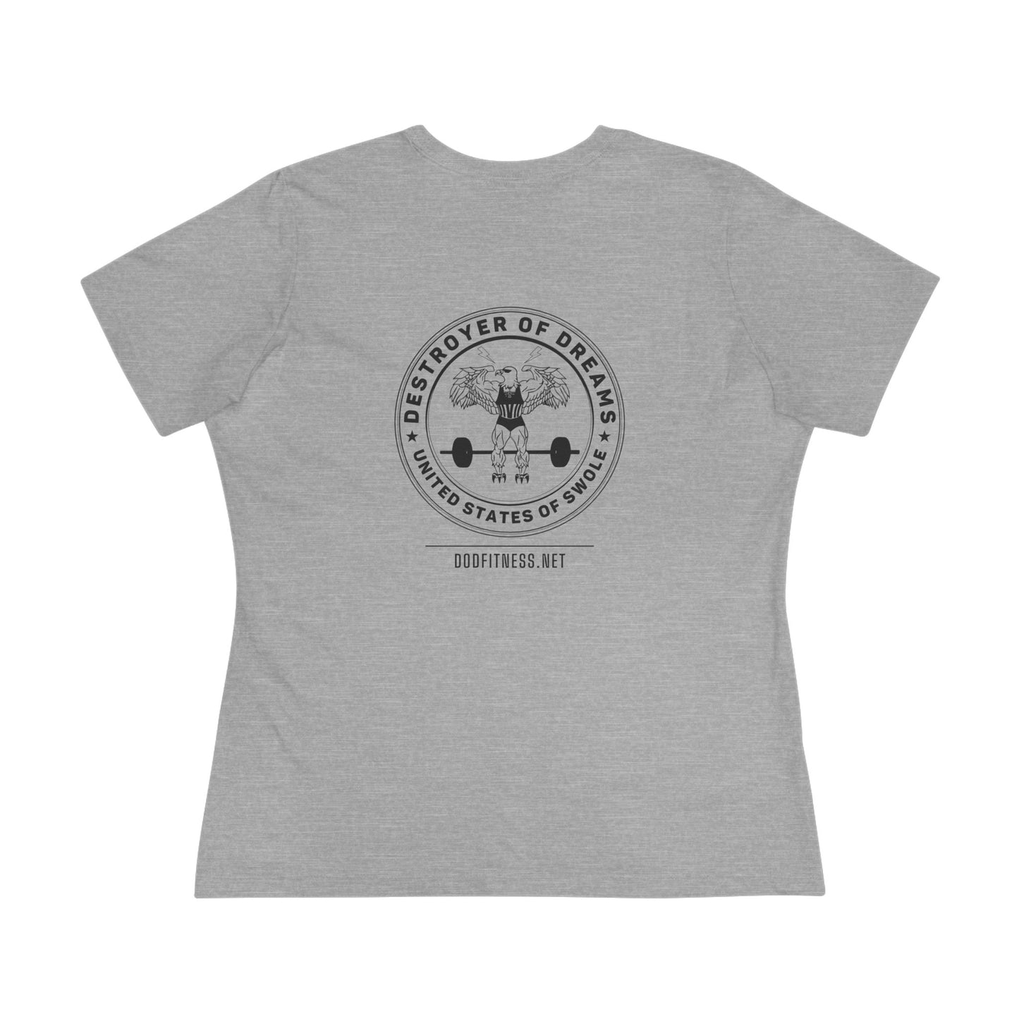 DoD Fitness - Warning Label Women's Tee