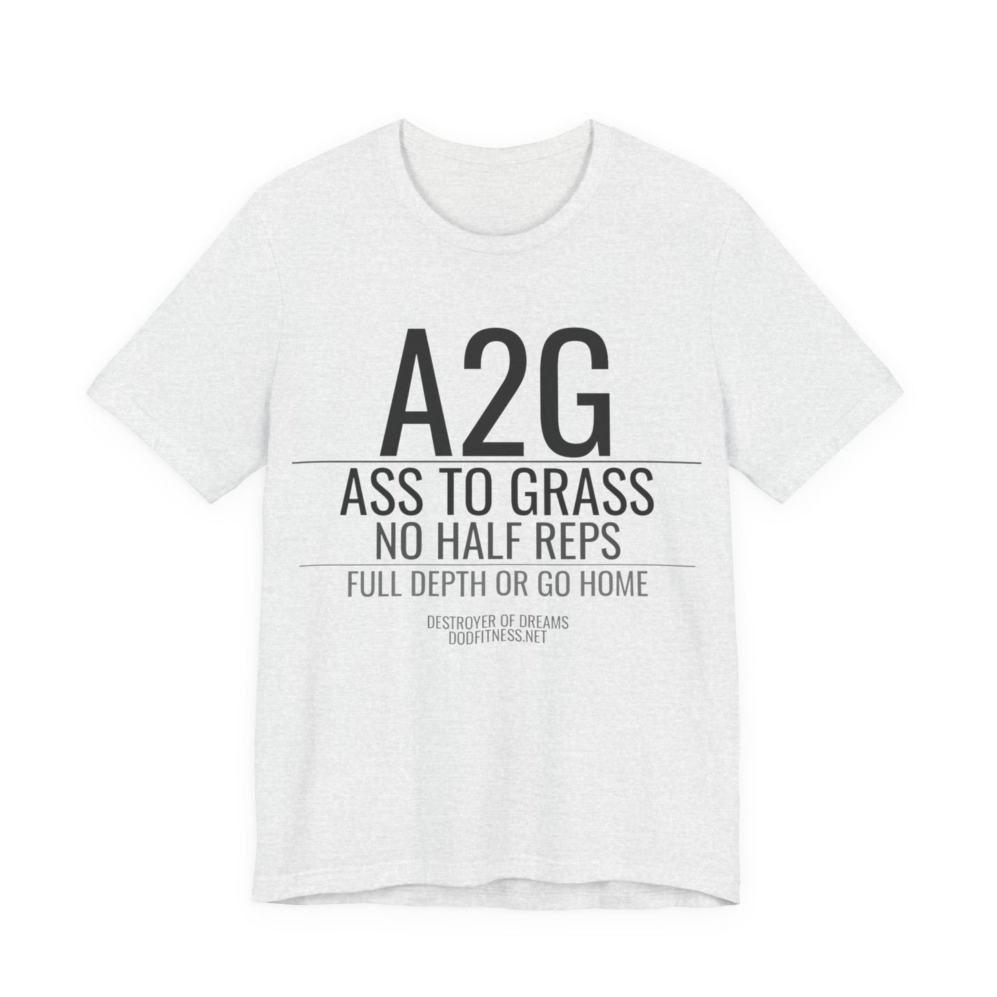 DoD Fitness - A2G - No Half Reps Men's Tee
