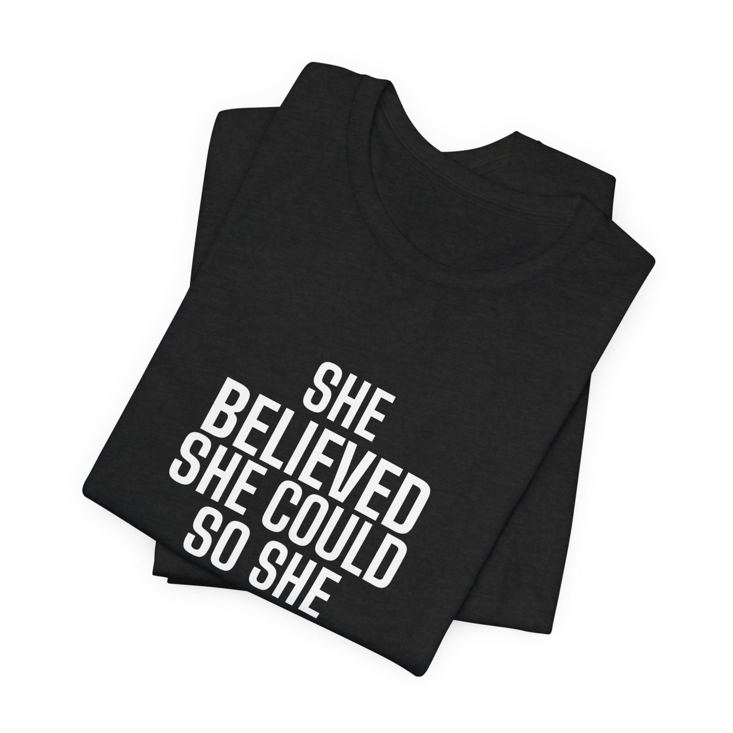DoD Fitness - She Believed Tee