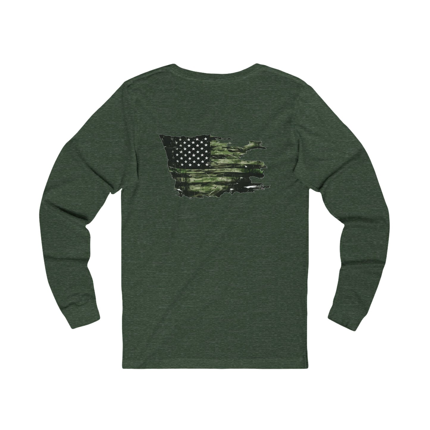 United We Serve - Military long sleeve - funny gym shirt by DoD Fitness