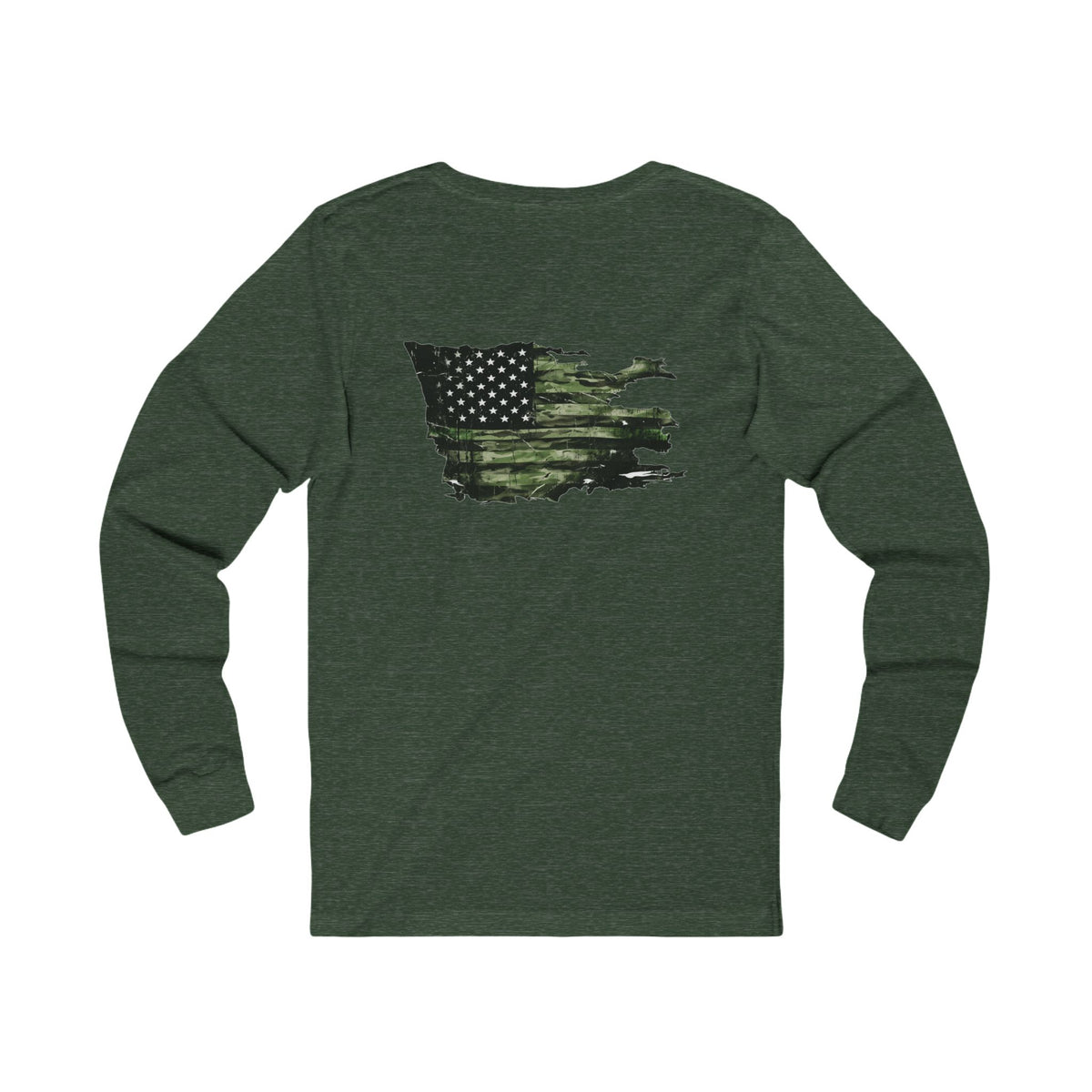 United We Serve - Military long sleeve - funny gym shirt by DoD Fitness