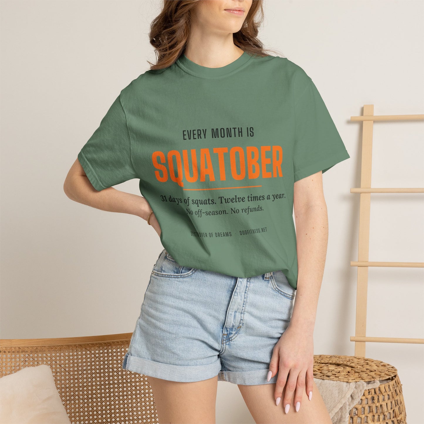 DoD Fitness - Squatober Men's Tee