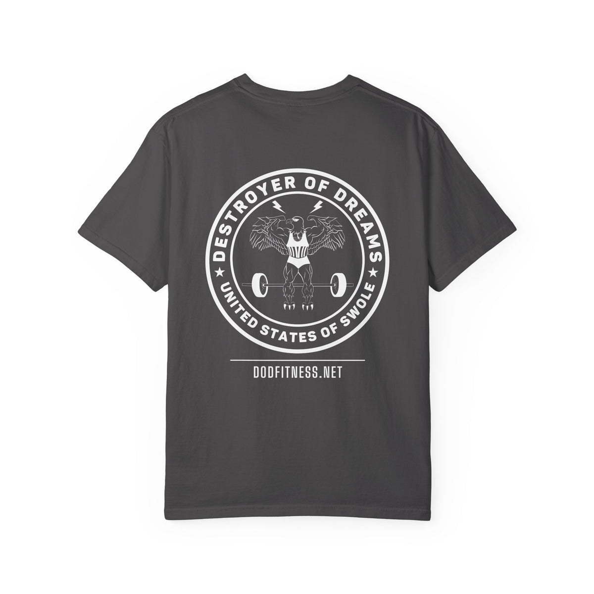 Warning Label men's tee - funny gym shirt by DoD Fitness