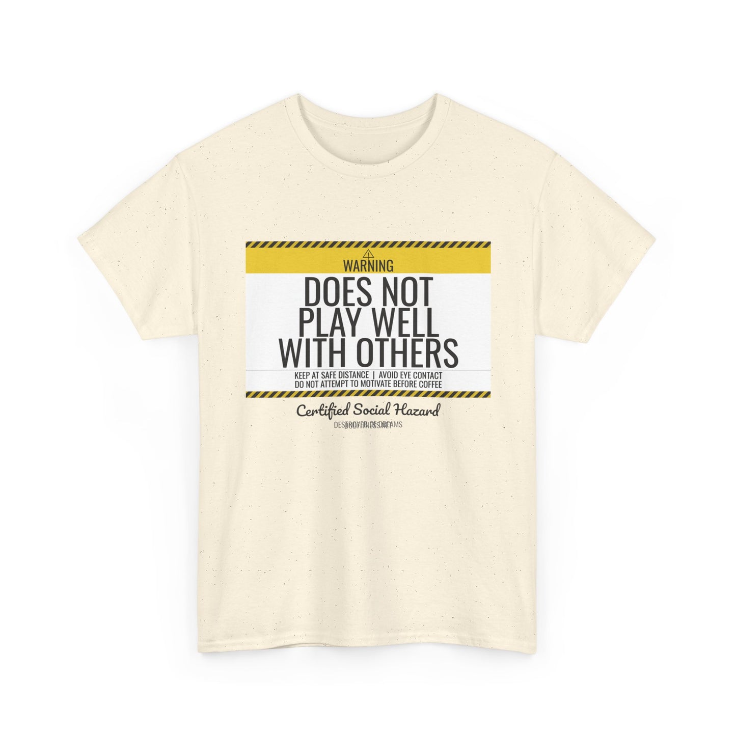 DoD Fitness - Warning Label Women's Tee
