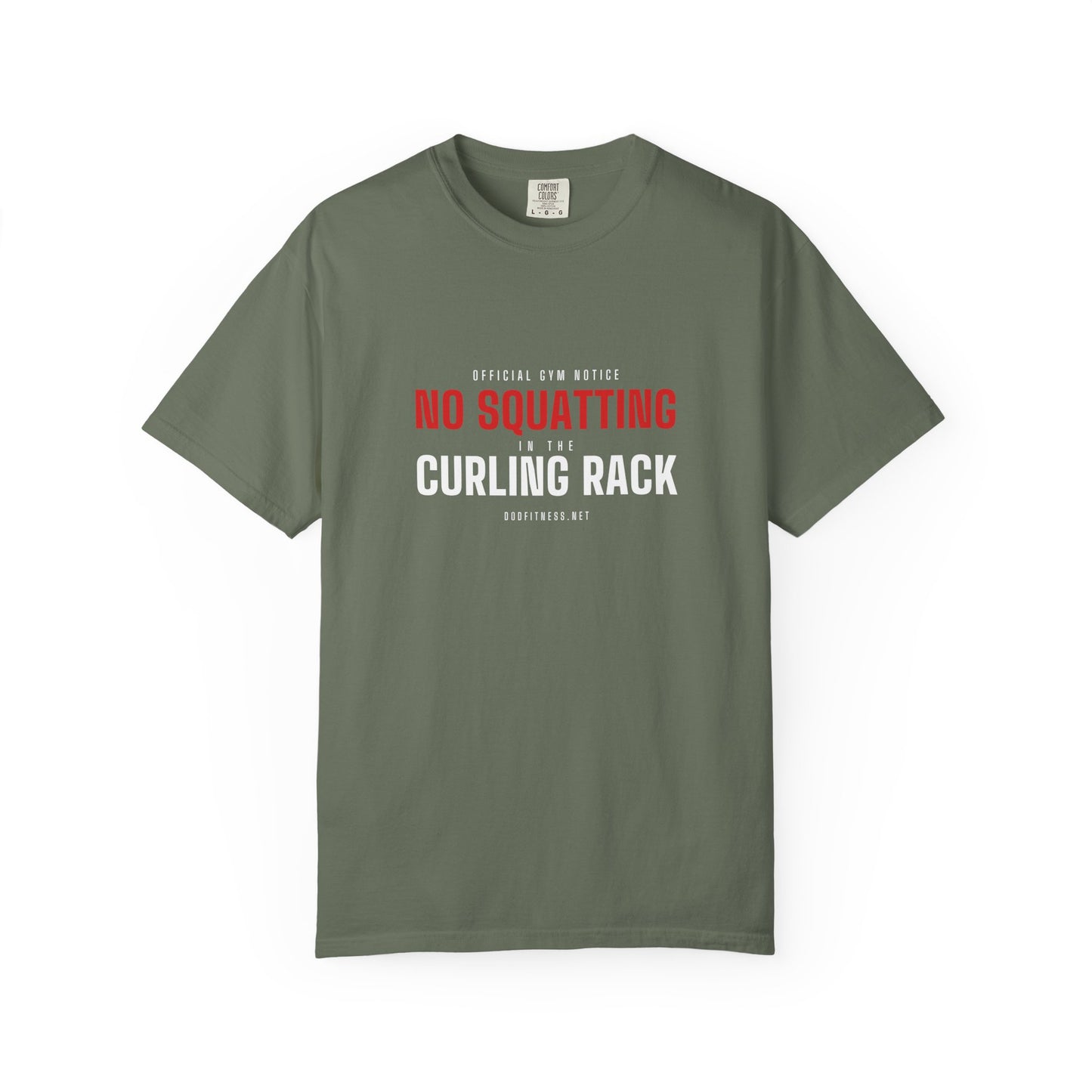 DoD Fitness - Curling Rack Men's Tee