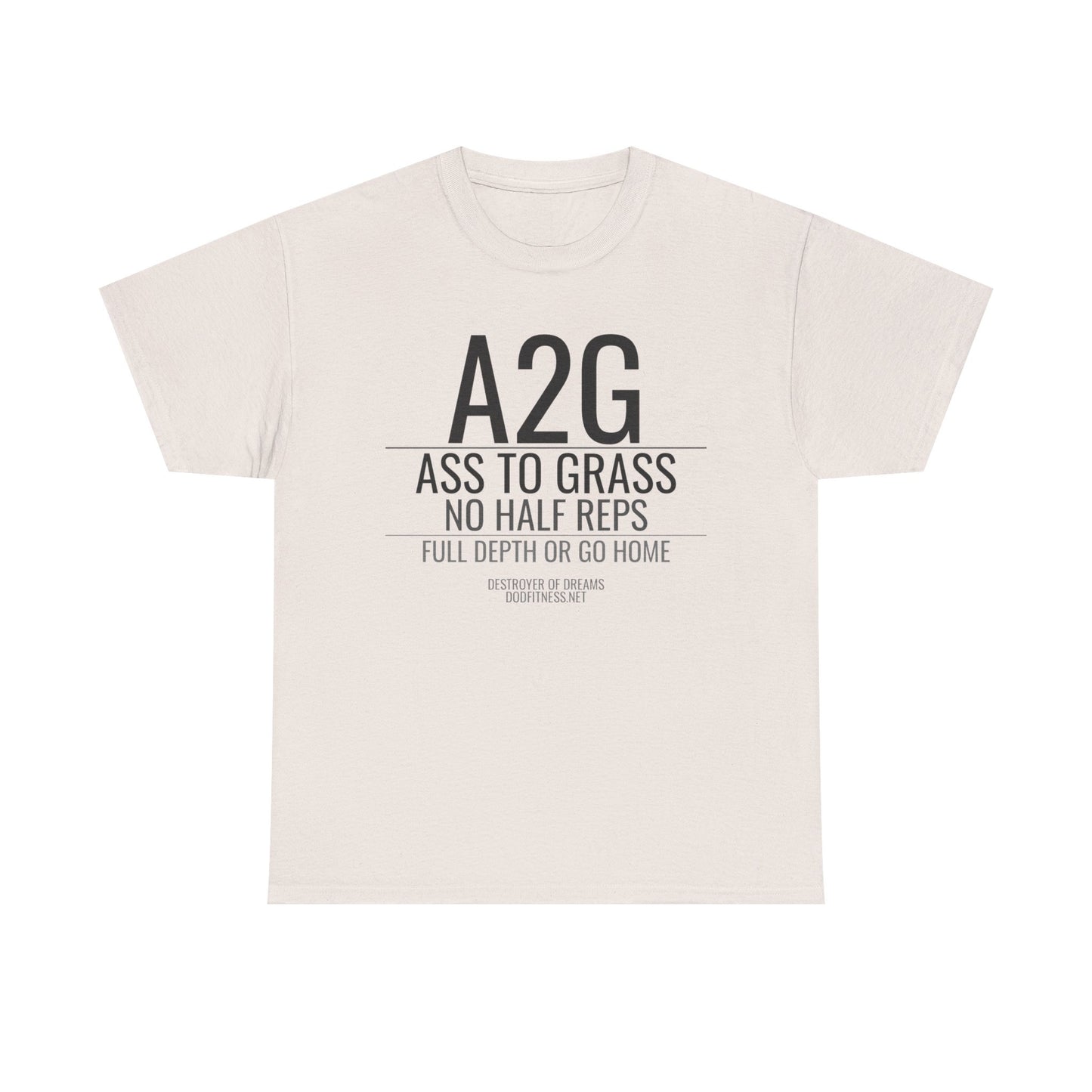 DoD Fitness - A2G - No Half Reps Women's Tee
