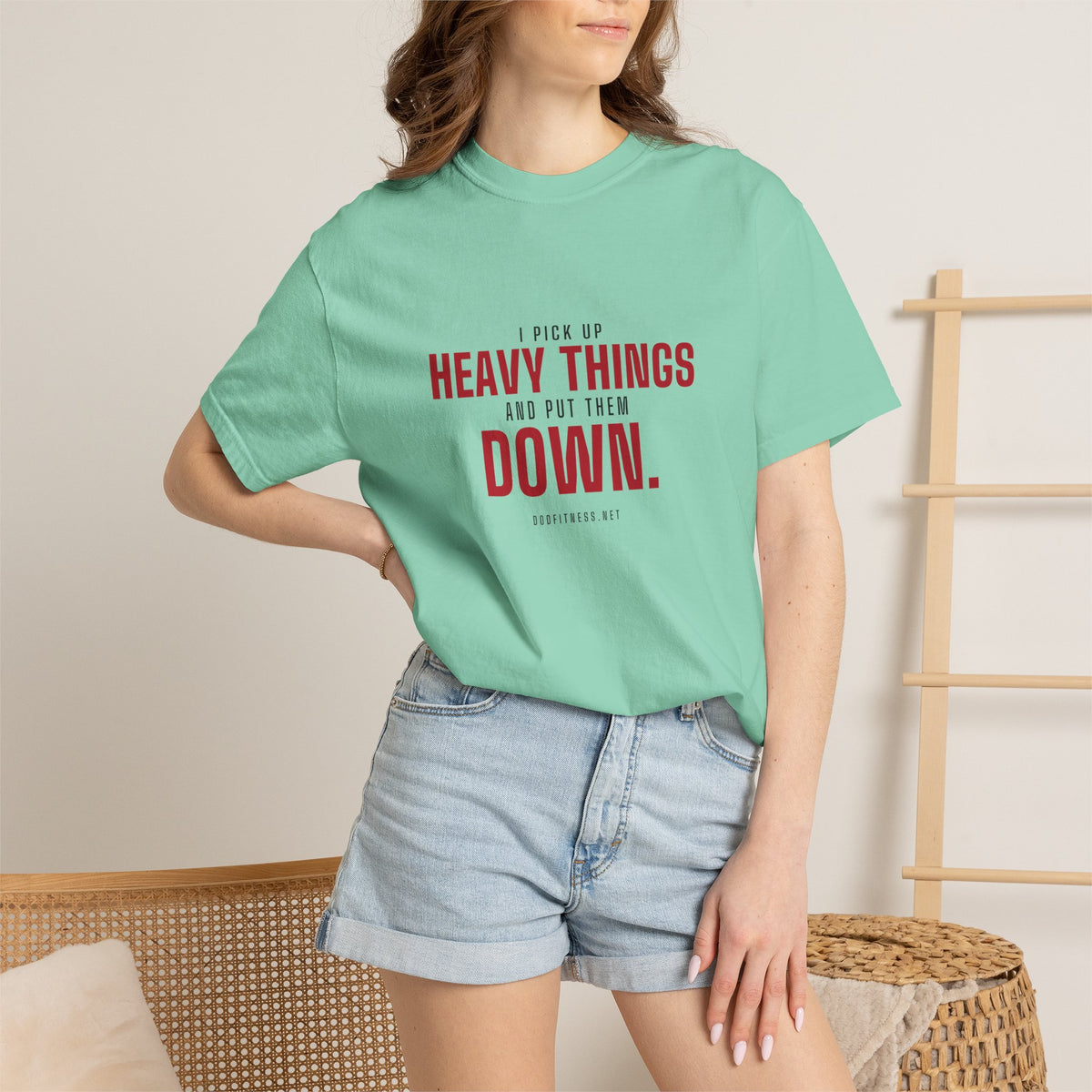 DoD Fitness - Heavy Things Men's Tee